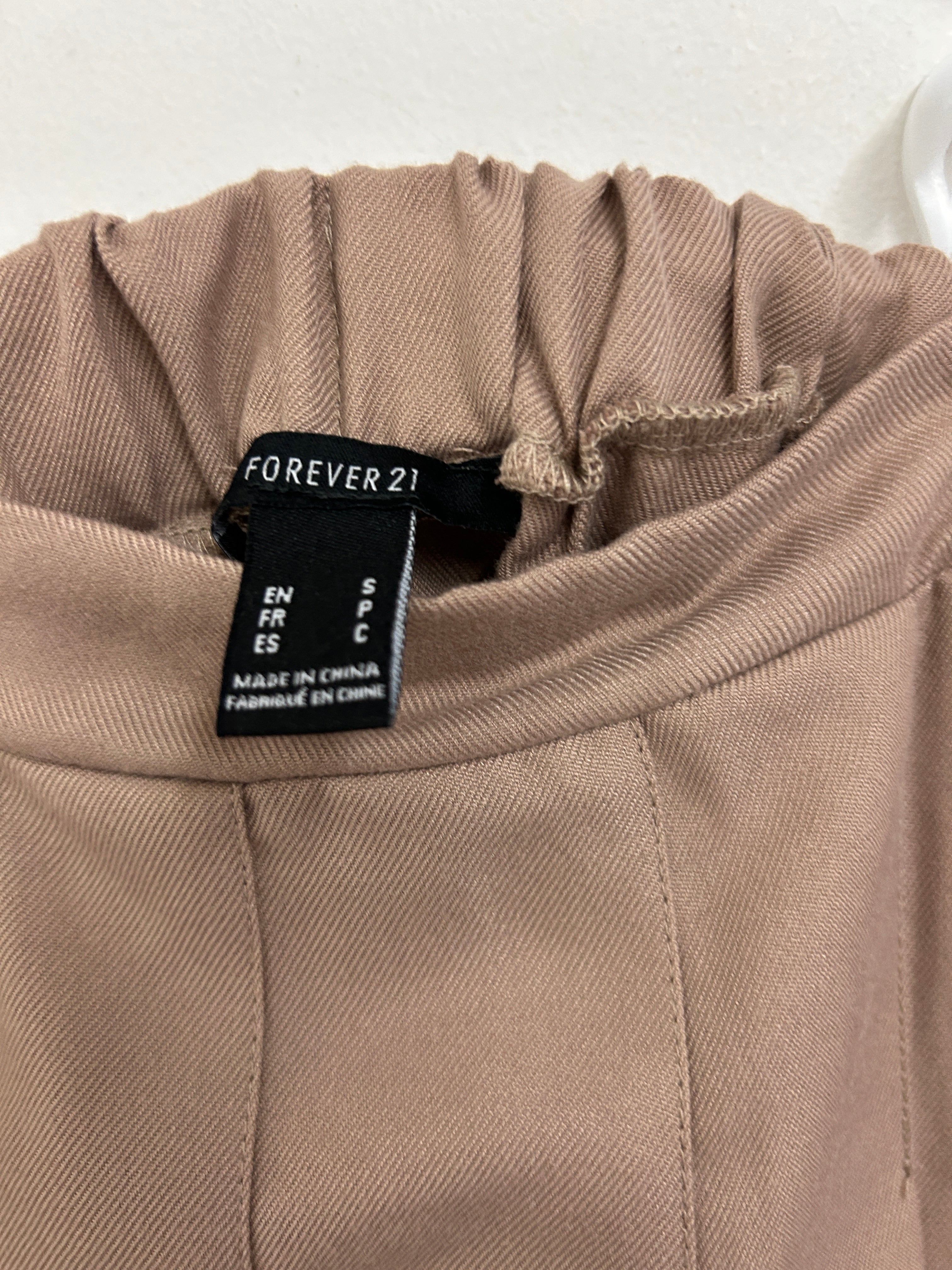 Jupe patineuse plissée brun clair élastic