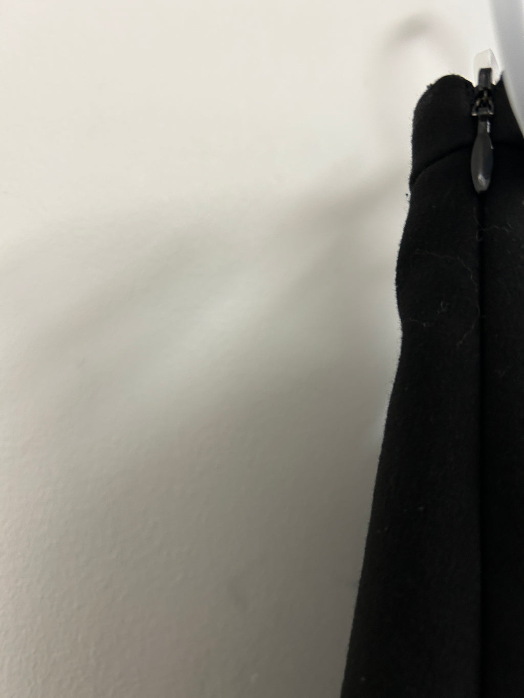 Jupe noire évasée à doublure — PANIZ