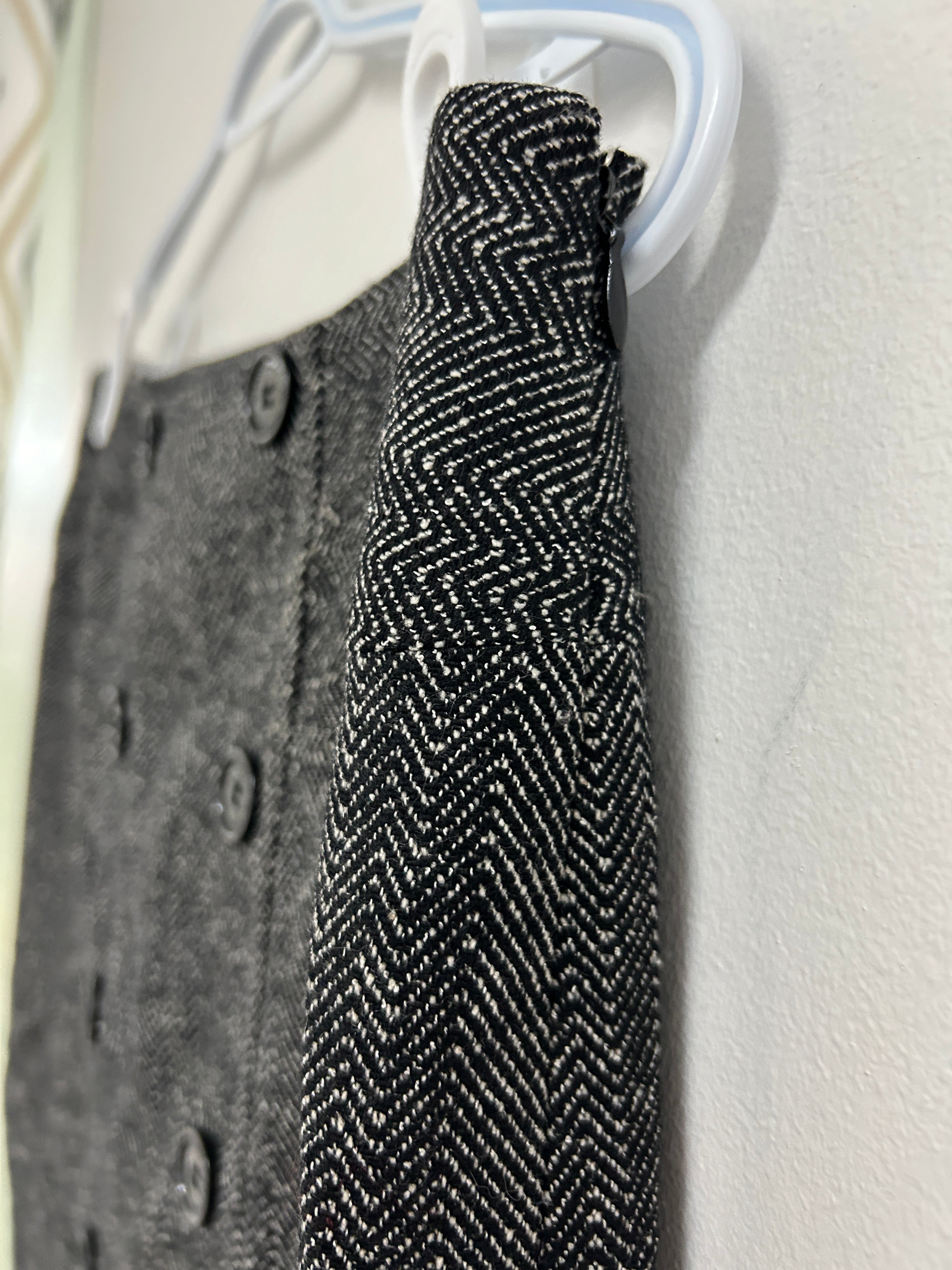 Jupe à boutons texturée — AK Anne Klein