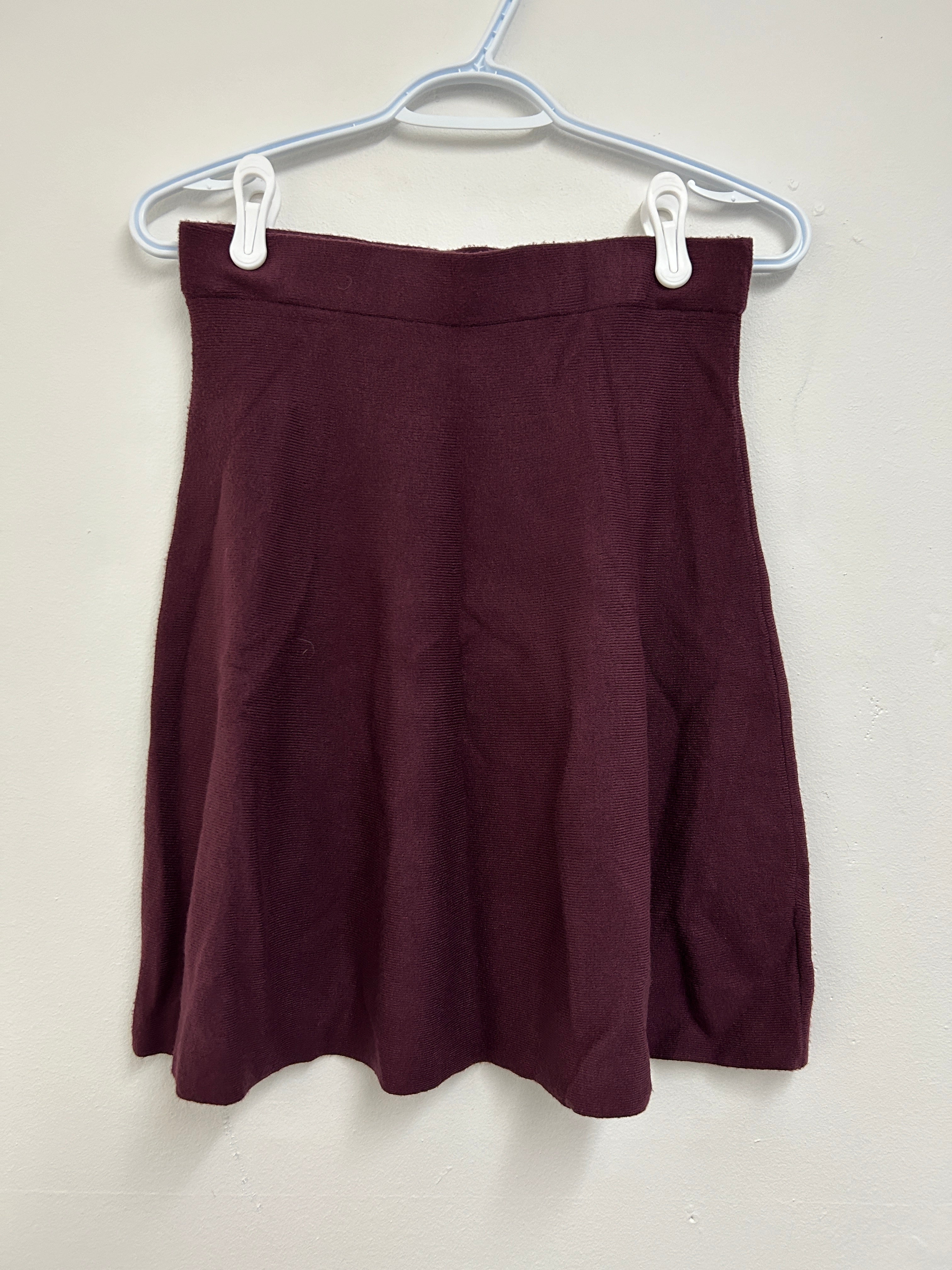 Jupe bordeaux évasée — ONLY