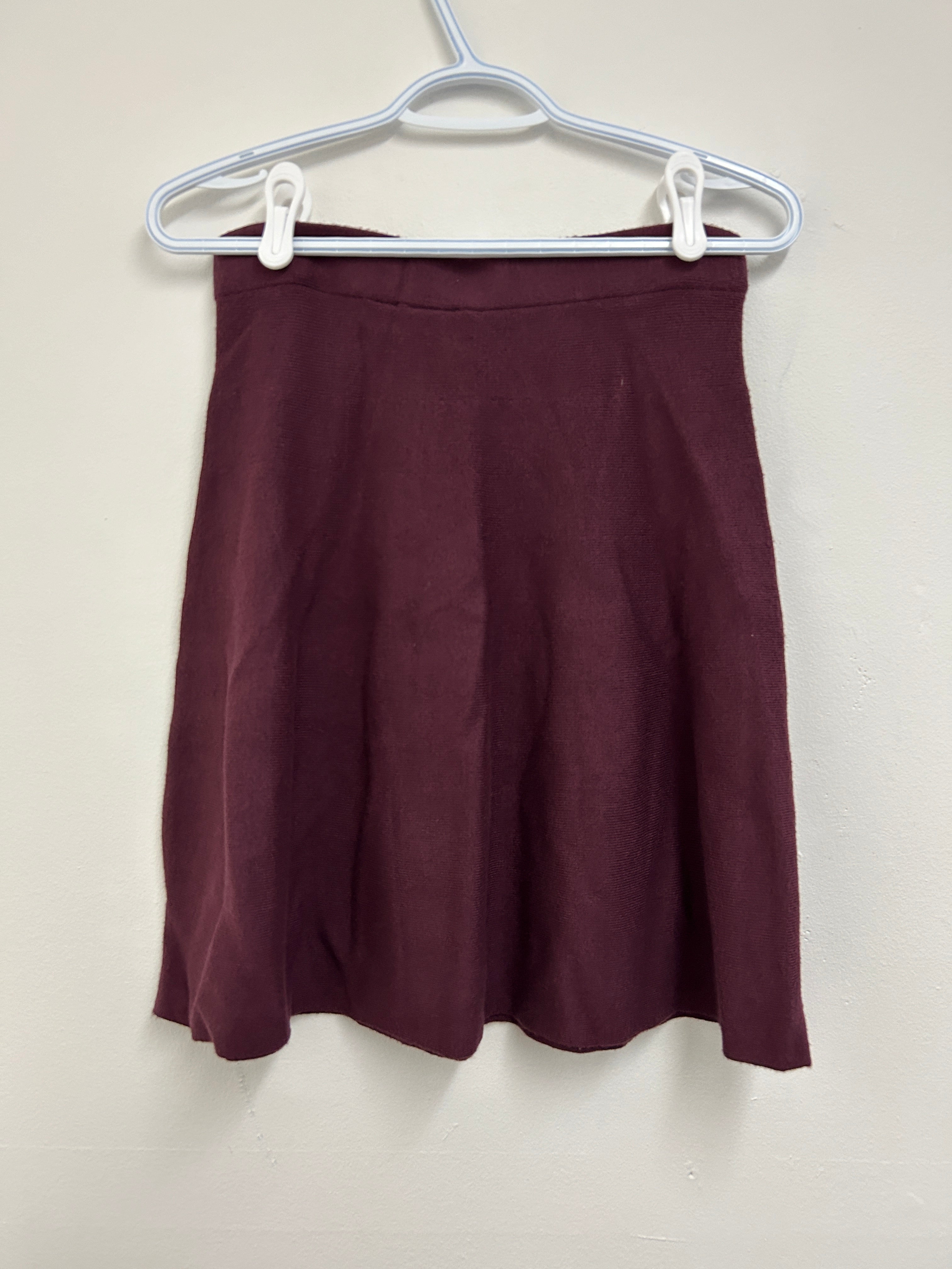 Jupe bordeaux évasée — ONLY