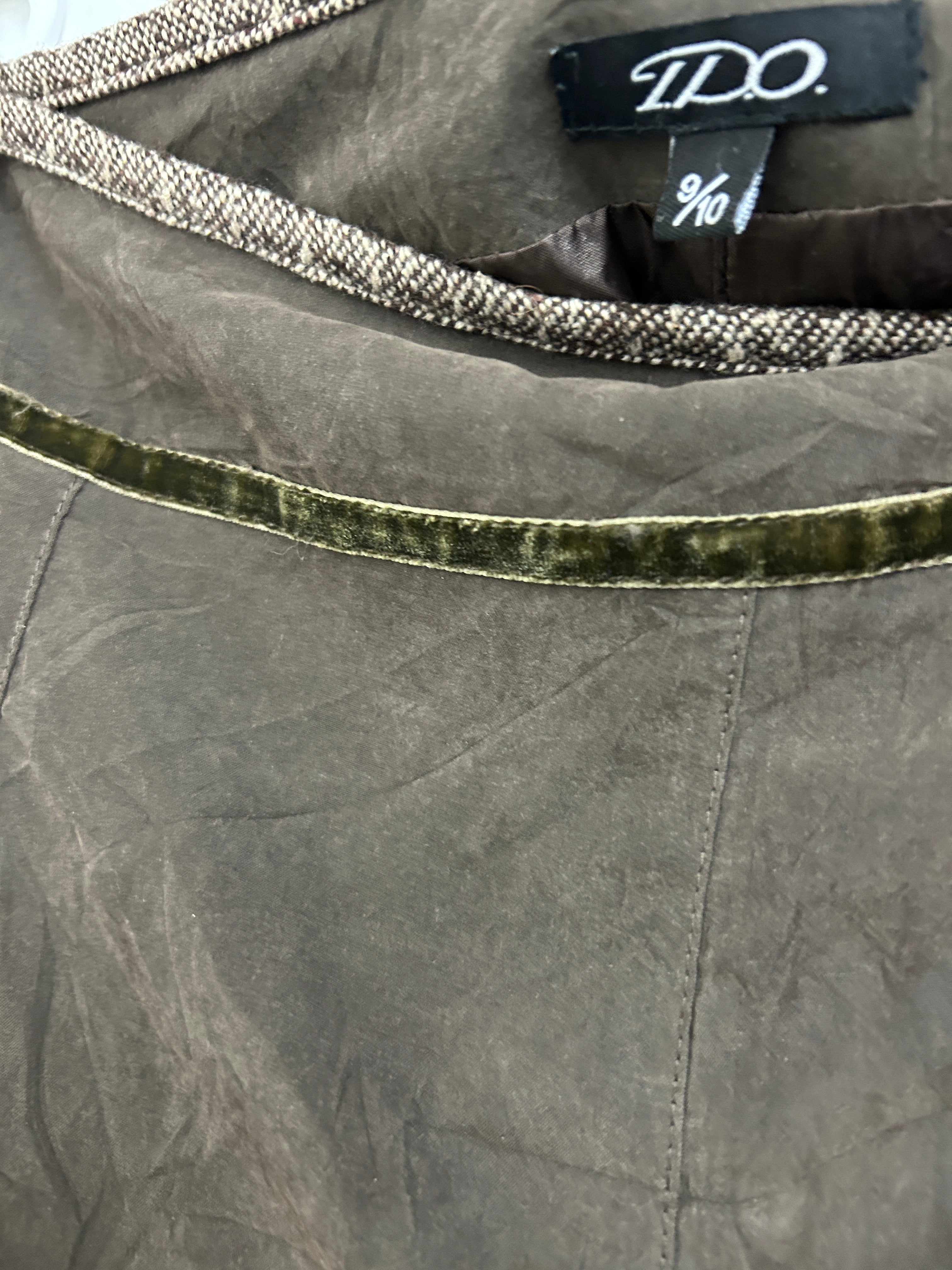 Jupe patchwork plissée — I.D.O.