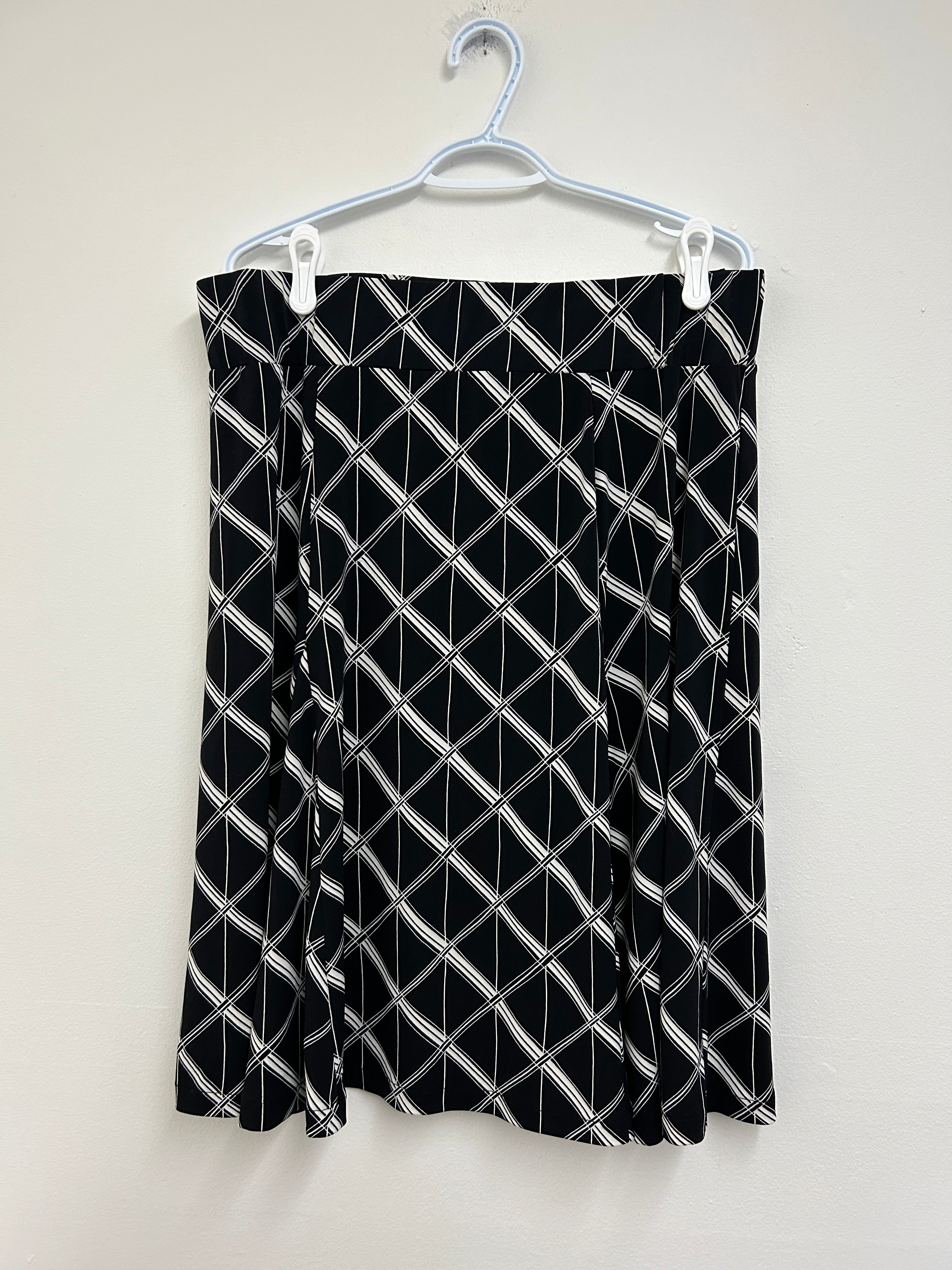 Jupe évasée à motifs géométriques — Merona