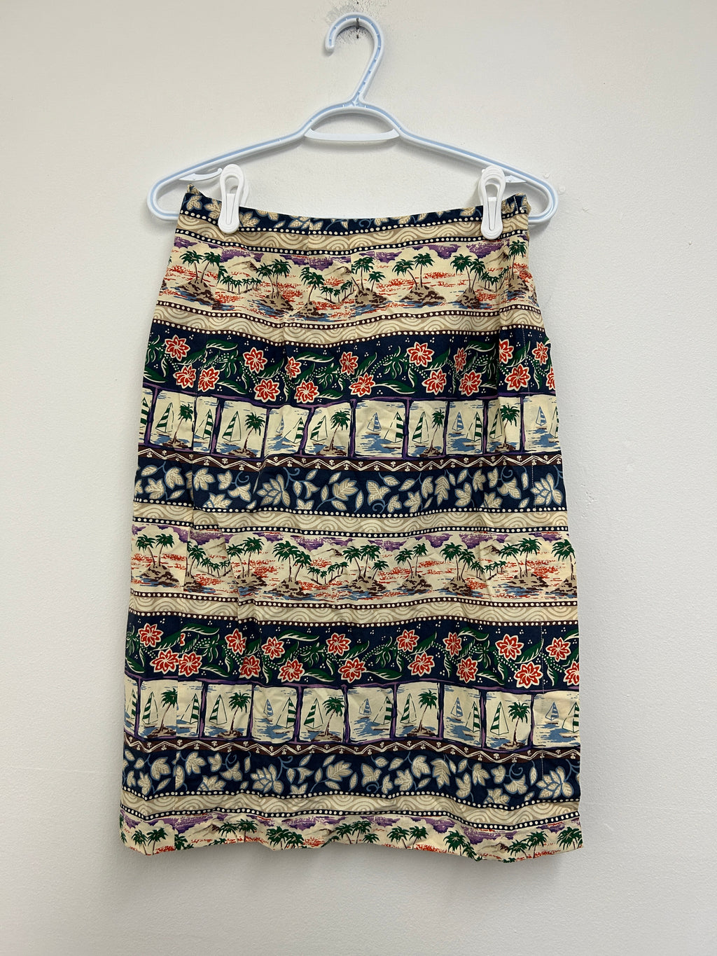 Jupe à motifs tropicaux — Bechamel