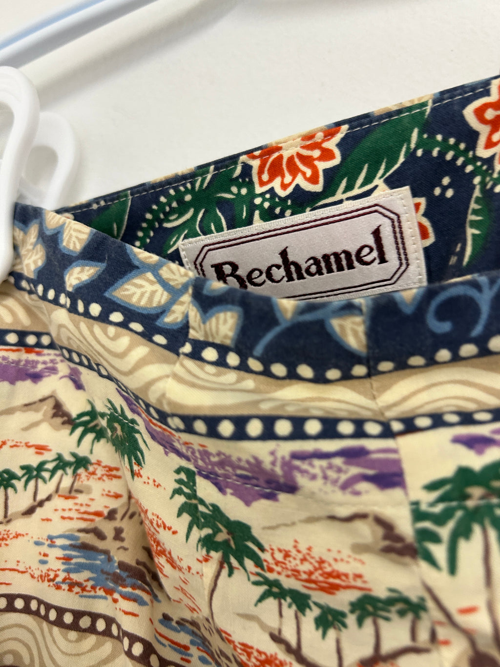 Jupe à motifs tropicaux — Bechamel