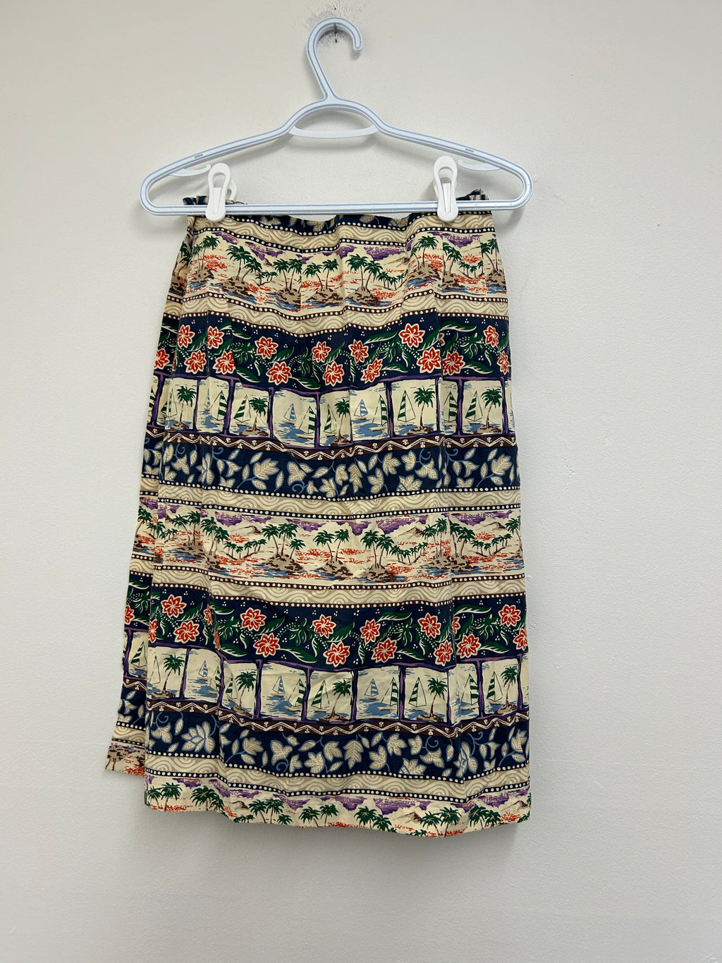 Jupe à motifs tropicaux — Bechamel