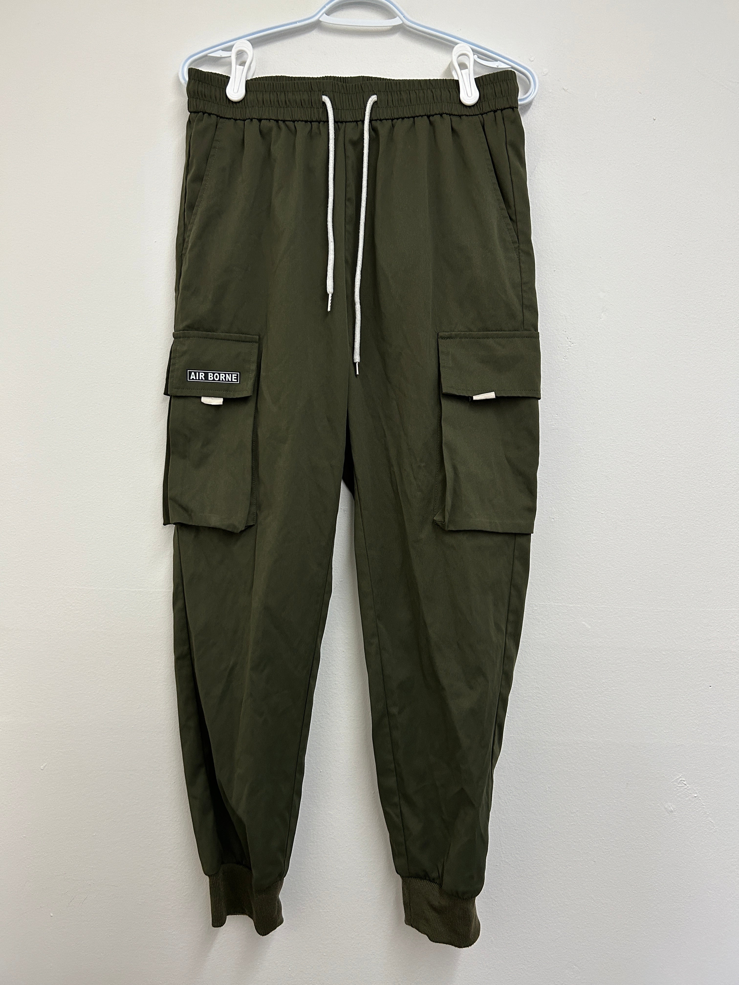 Pantalon cargo jogging kaki