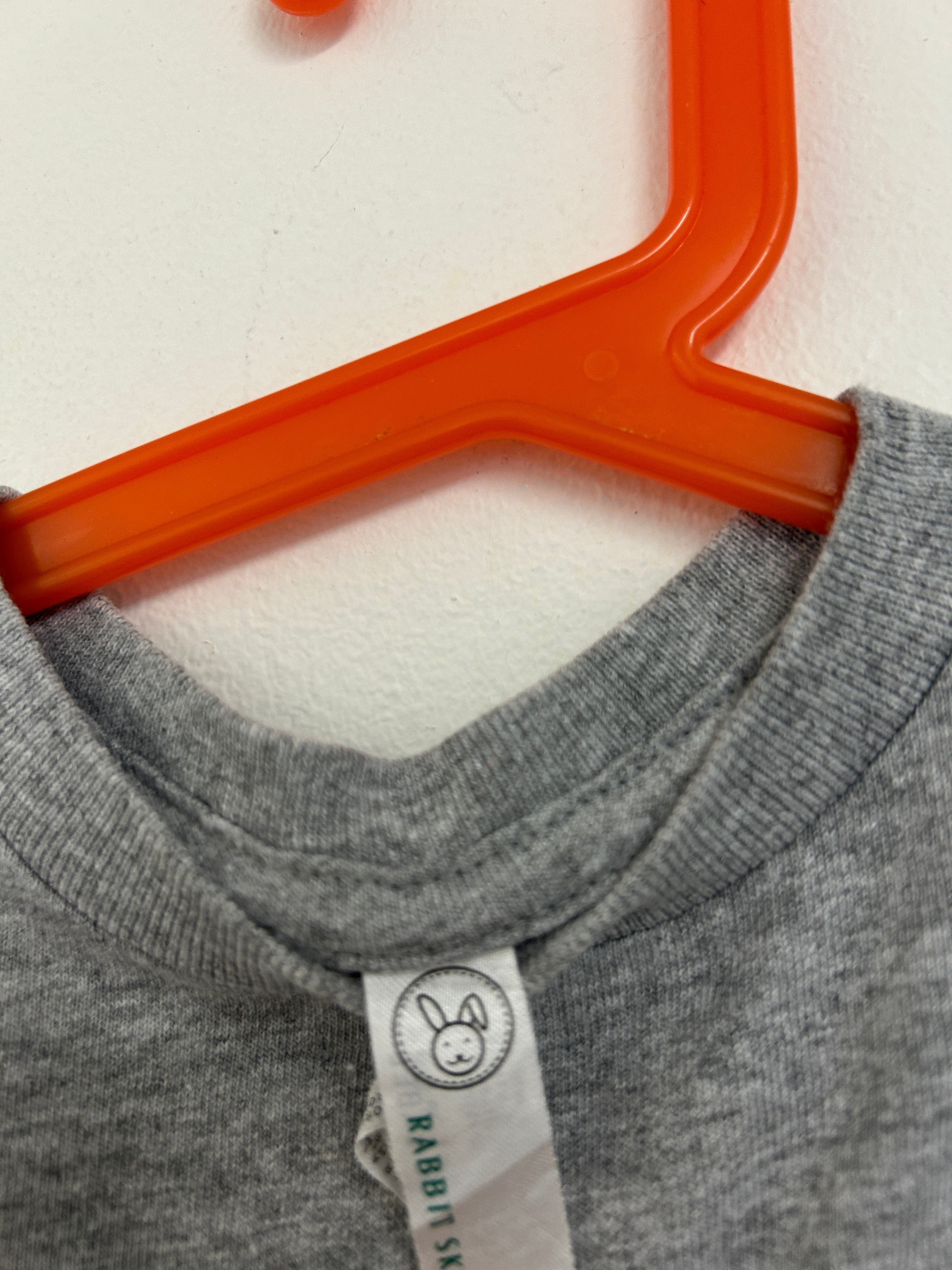 T-shirt gris « Crabby in Torfino » — Rabbit Skins