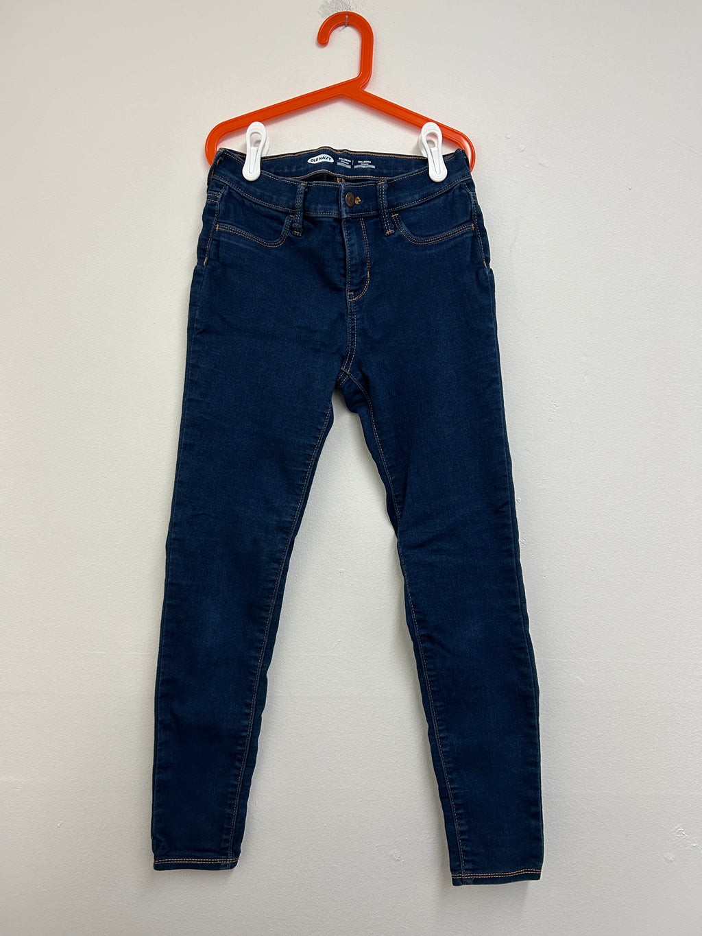 Jean skinny bleu foncé — Old Navy