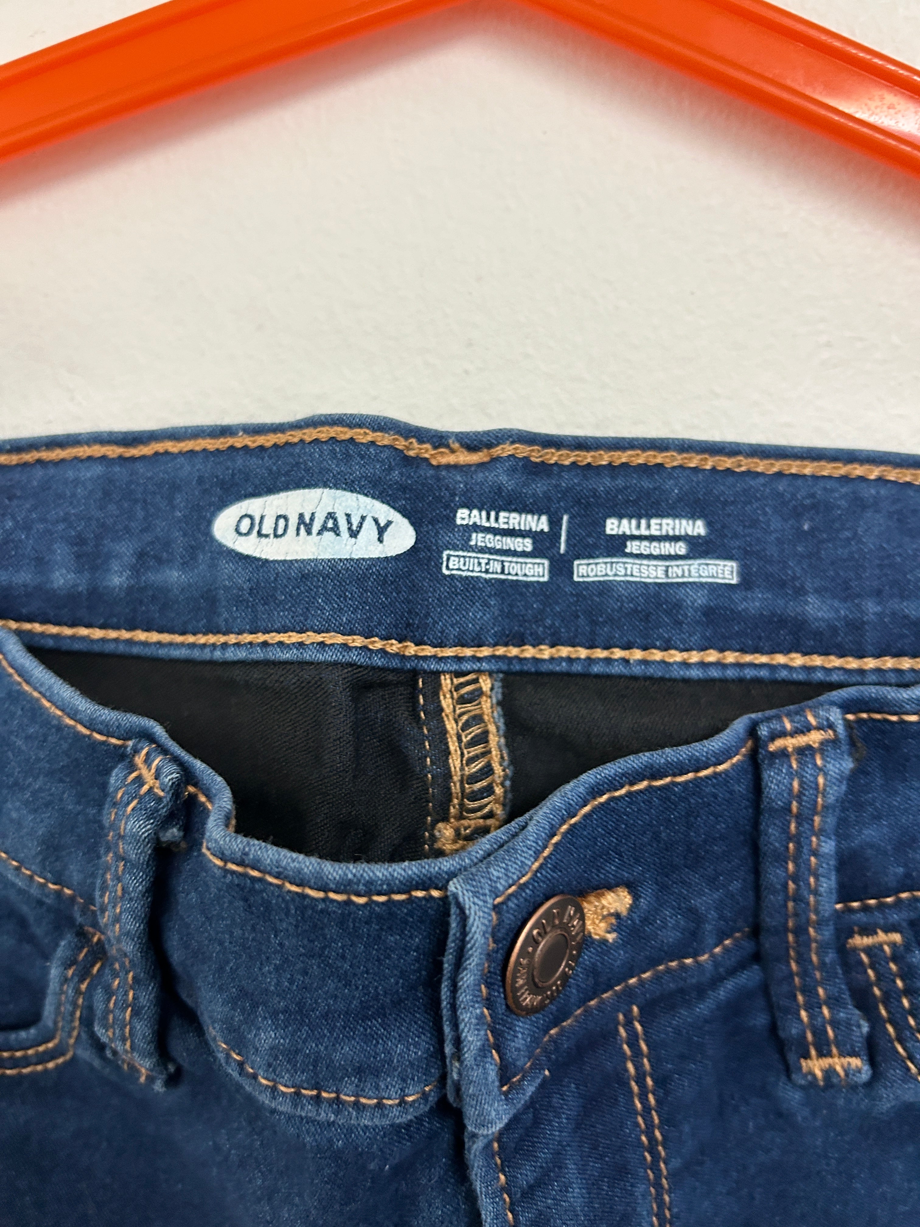 Jean skinny bleu foncé — Old Navy
