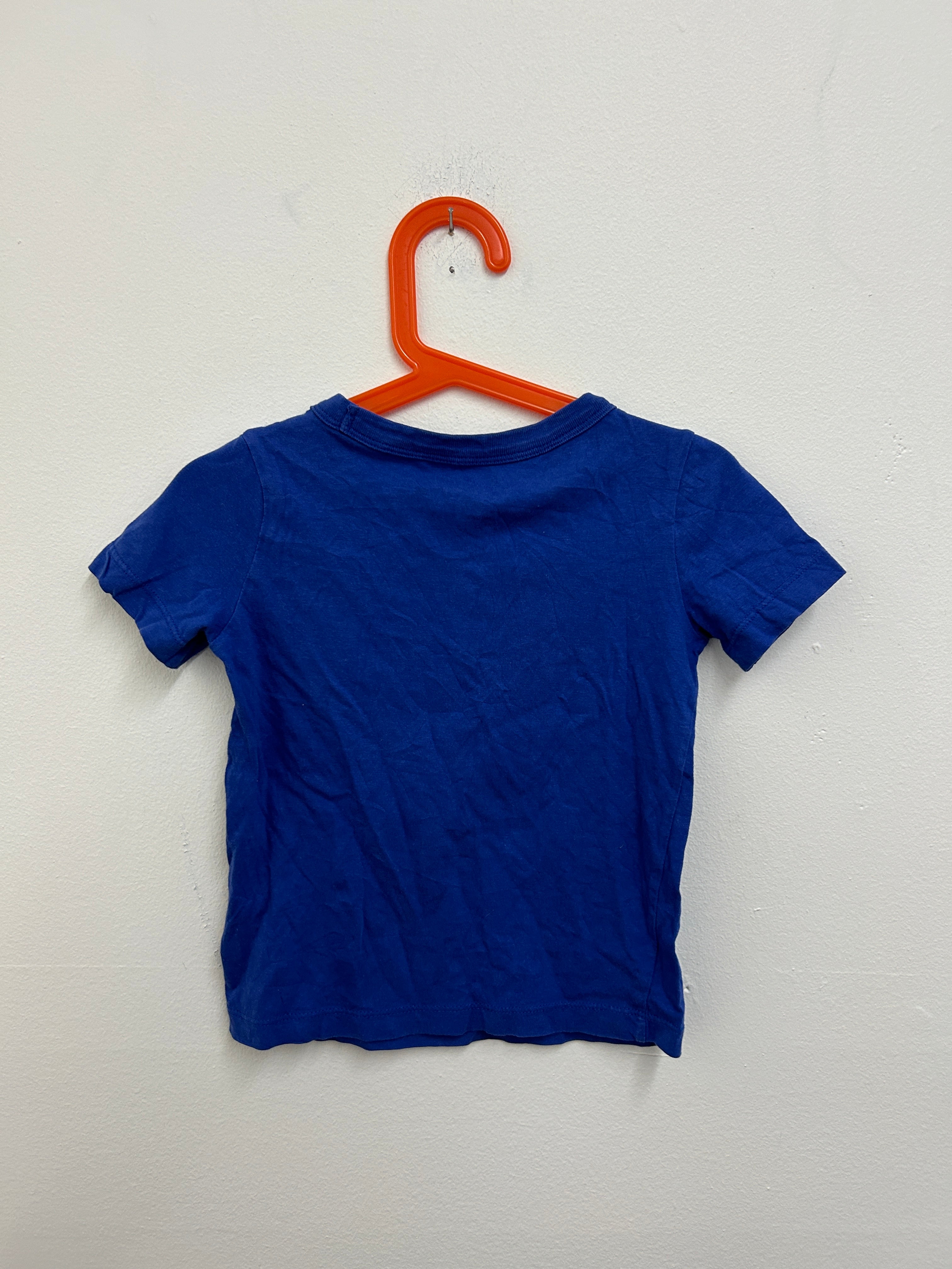 T-shirt bleu avion Mach 2 — OshKosh