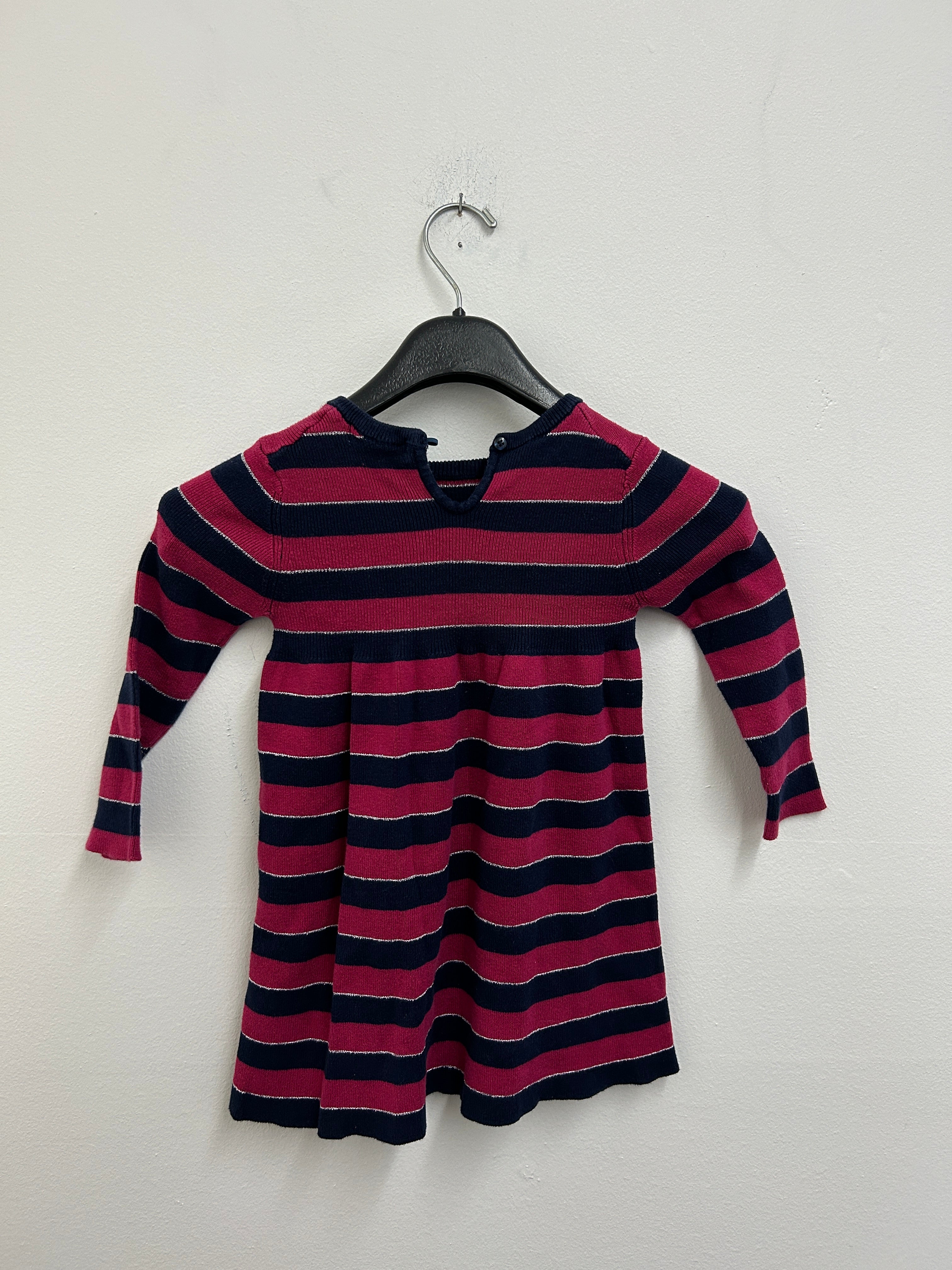 Robe tricotée à rayures — George