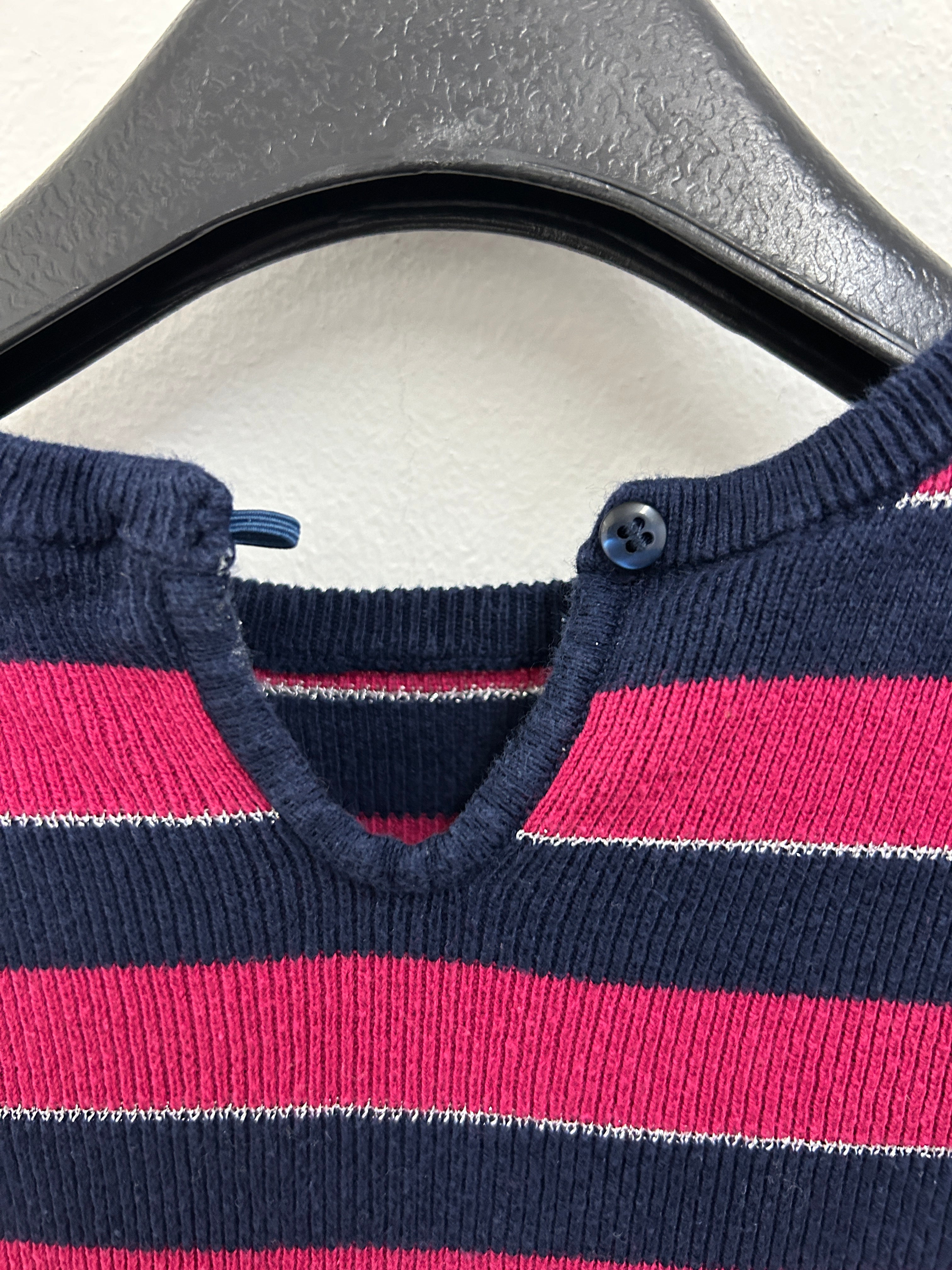 Robe tricotée à rayures — George