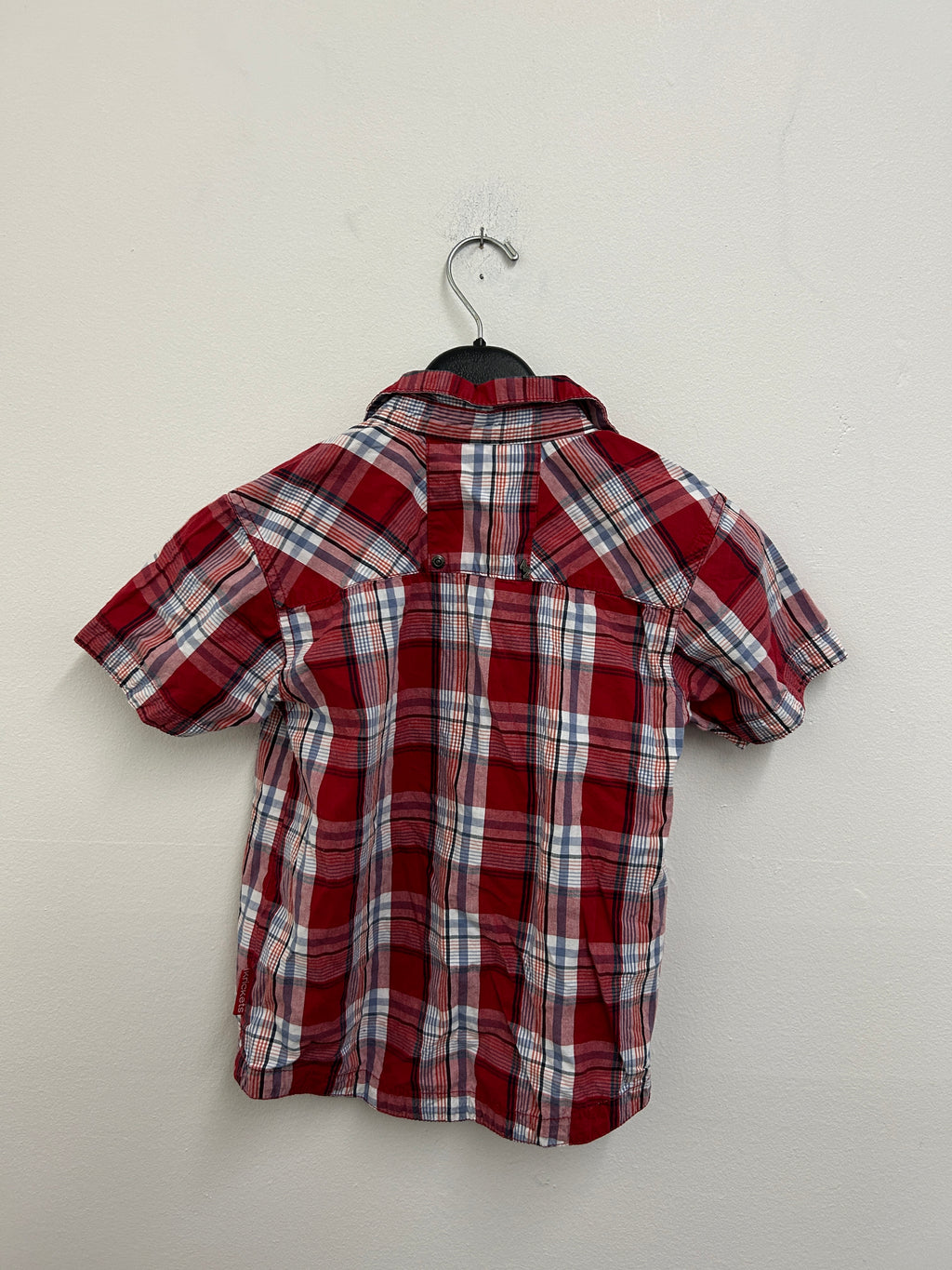 Chemise à carreaux rouge et blanche — Supercharged