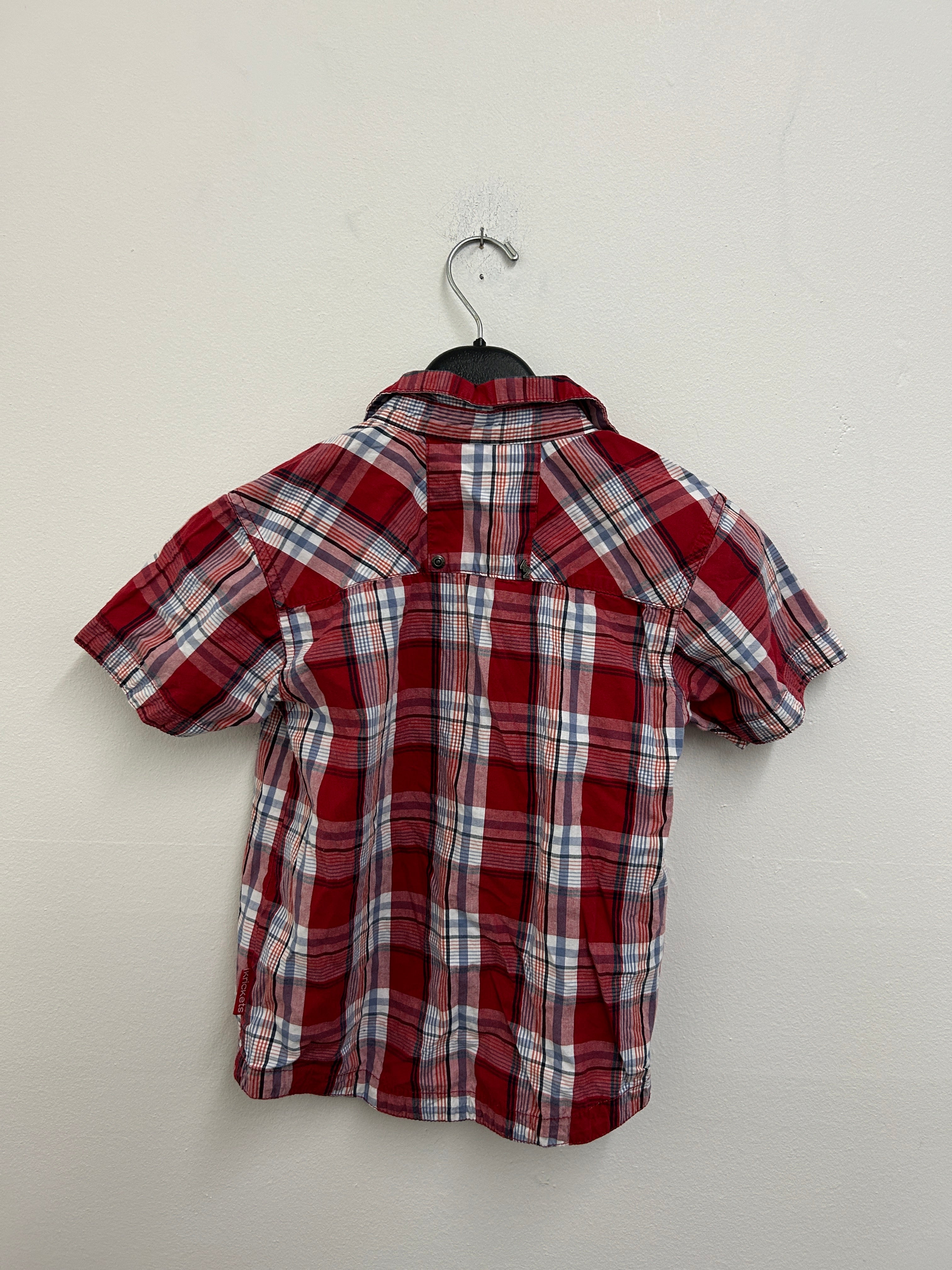 Chemise à carreaux rouge et blanche — Supercharged
