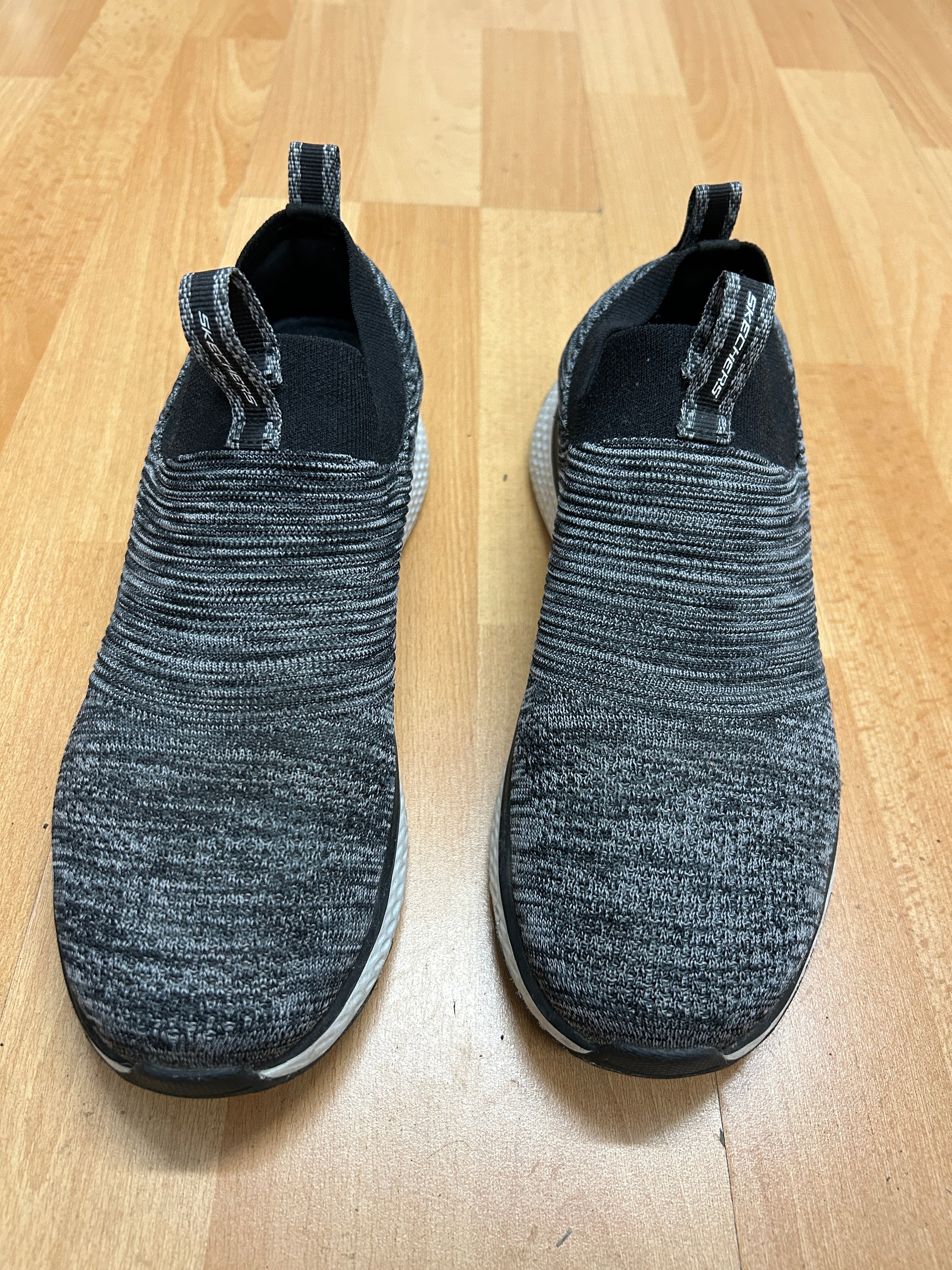 Espadrilles sans lacets grises — Skechers