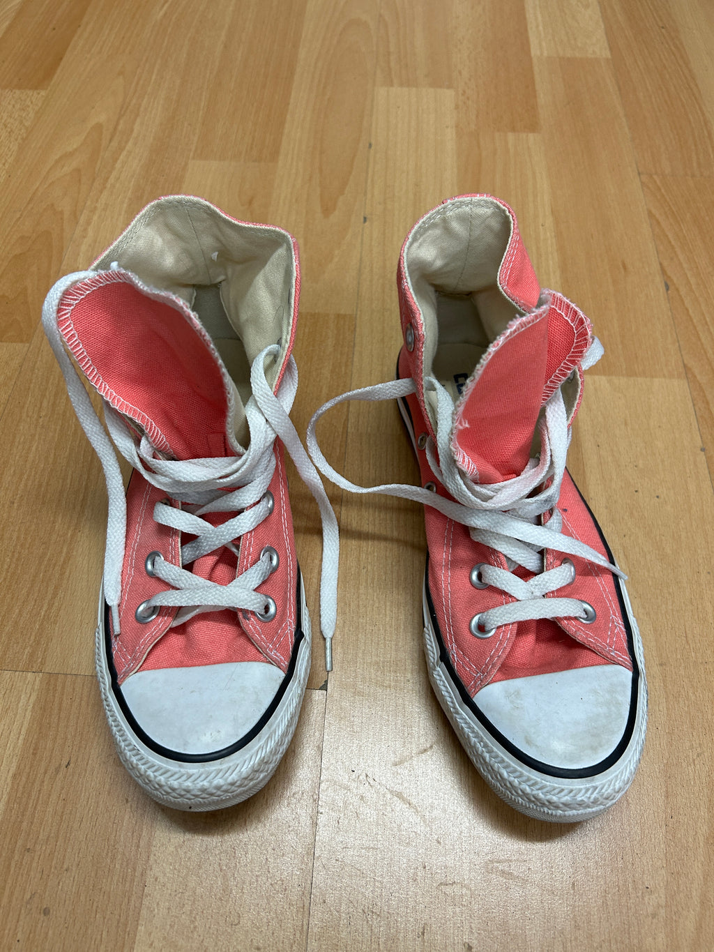 Espadrilles montantes roses — Converse All Star