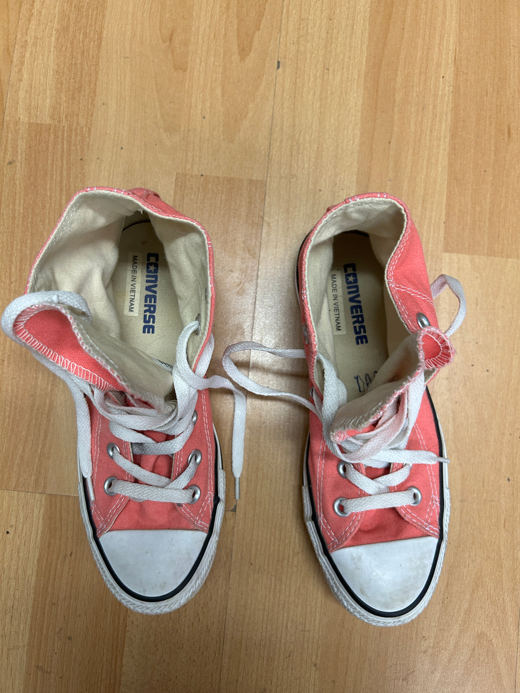 Espadrilles montantes roses — Converse All Star