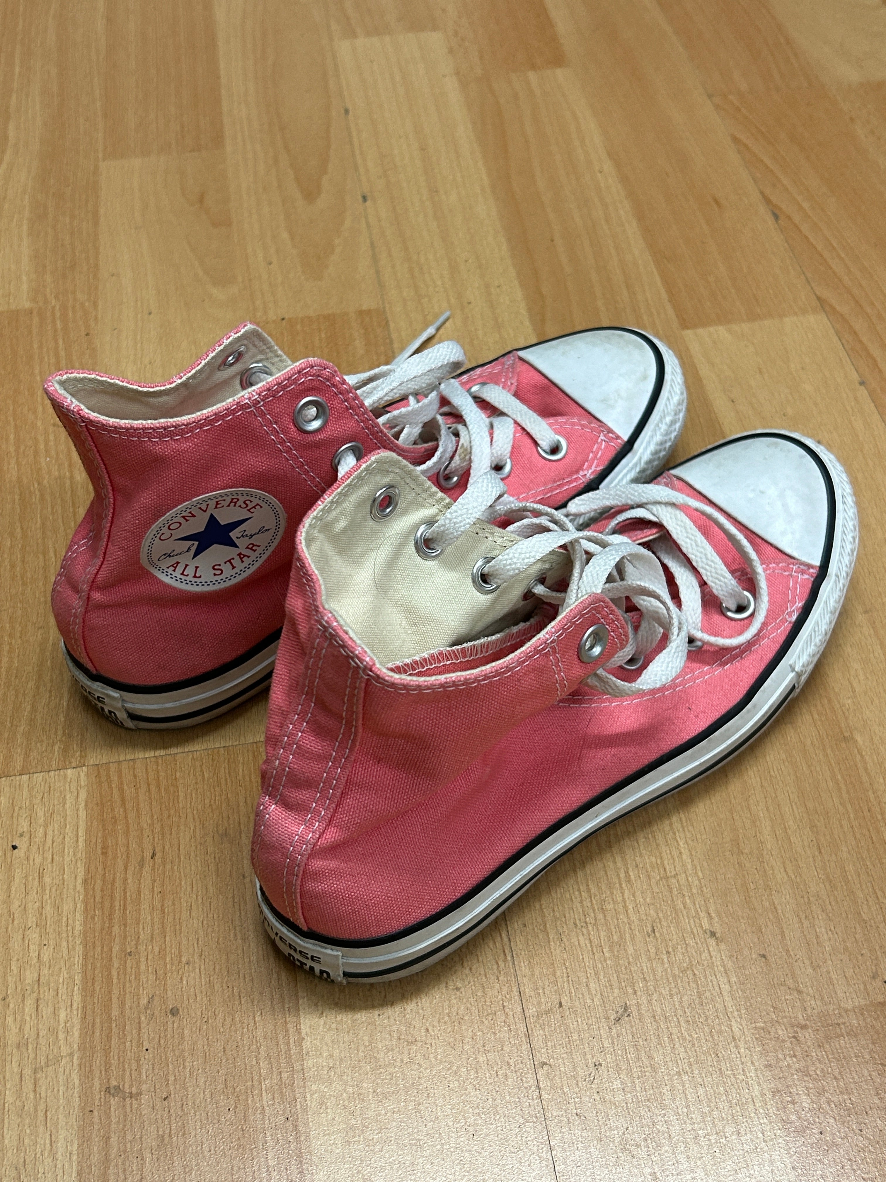 Espadrilles montantes roses — Converse All Star