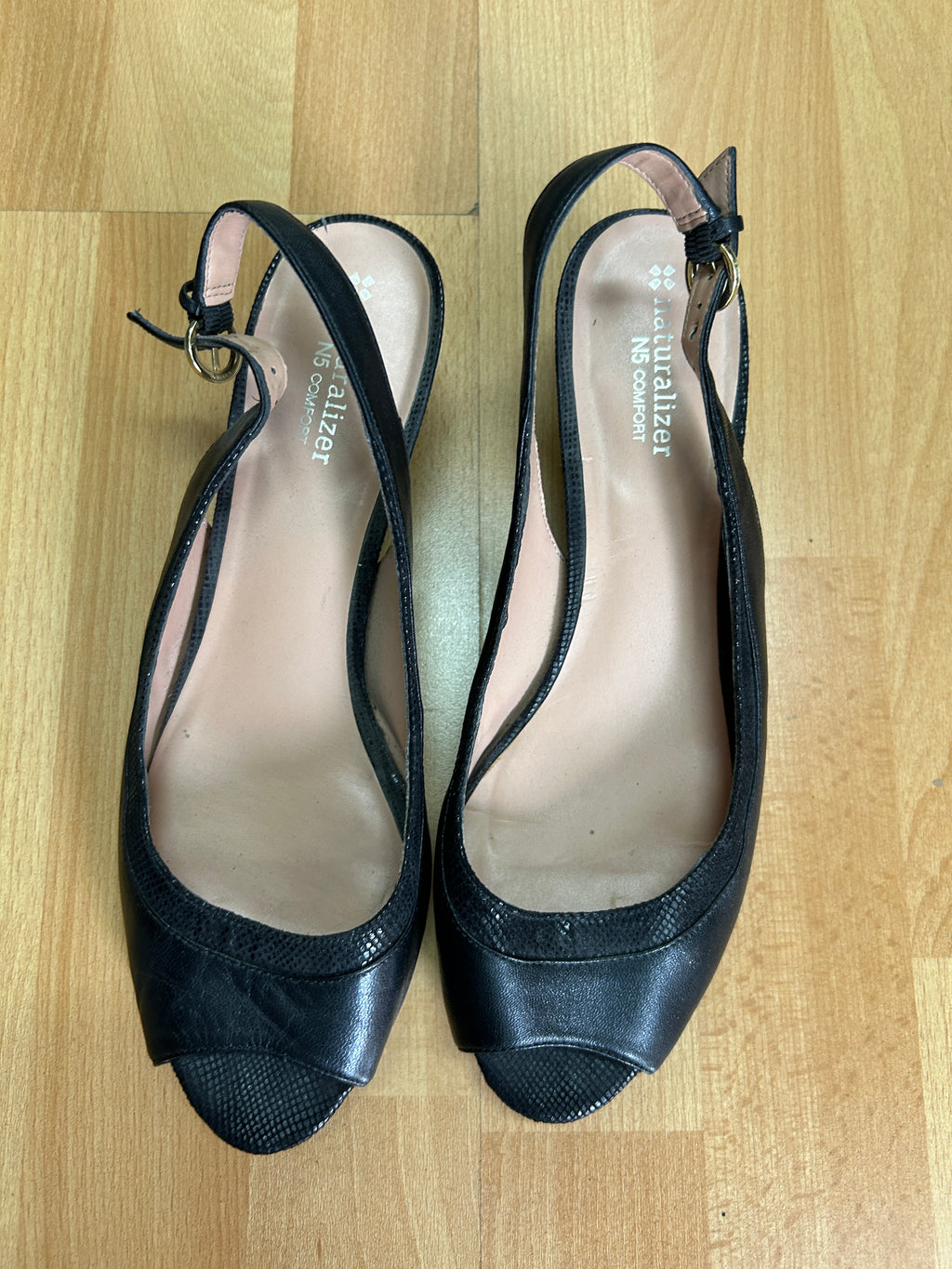 Talon basse noir — Naturalizer