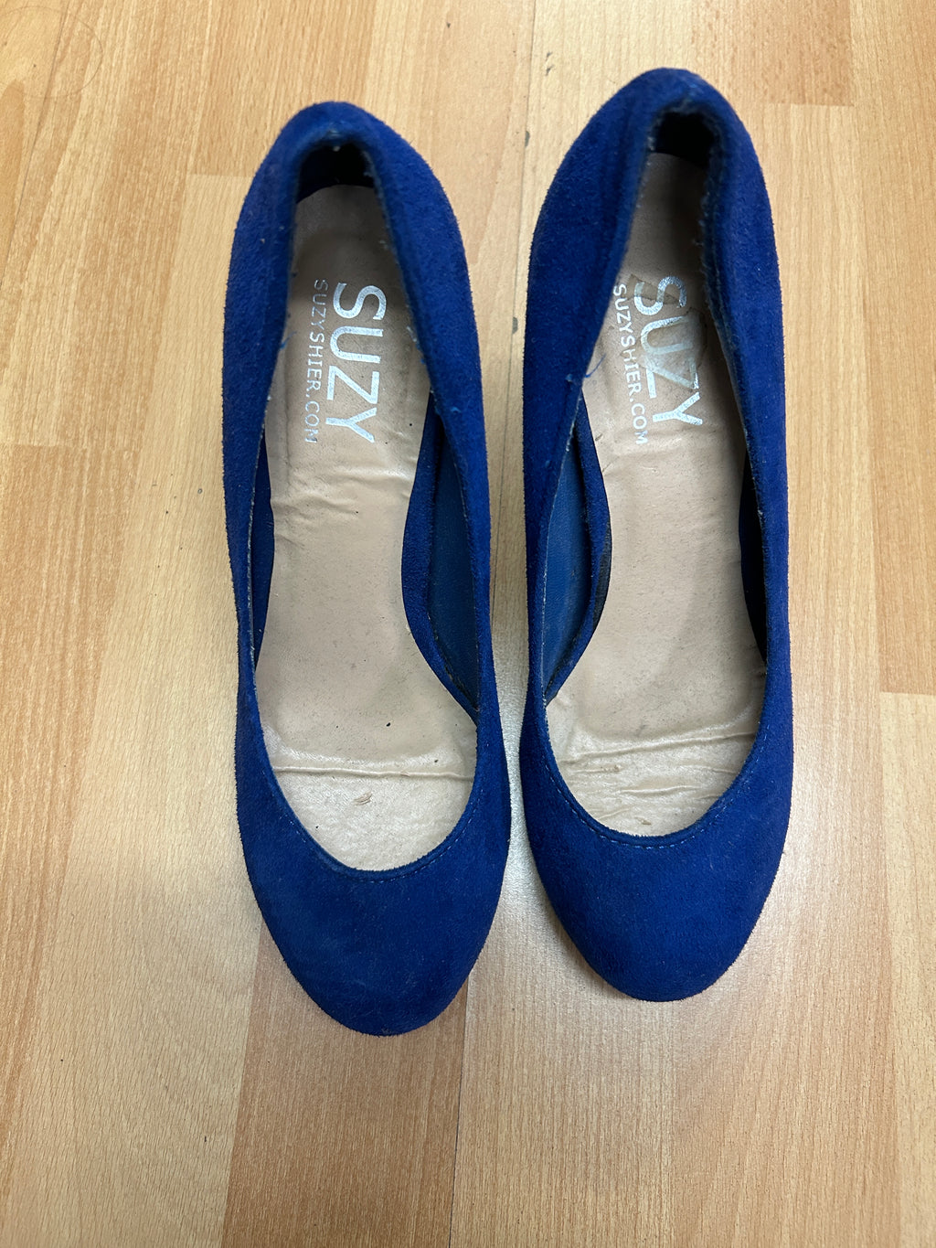 Talon hauts bleu royal — Suzy Shier