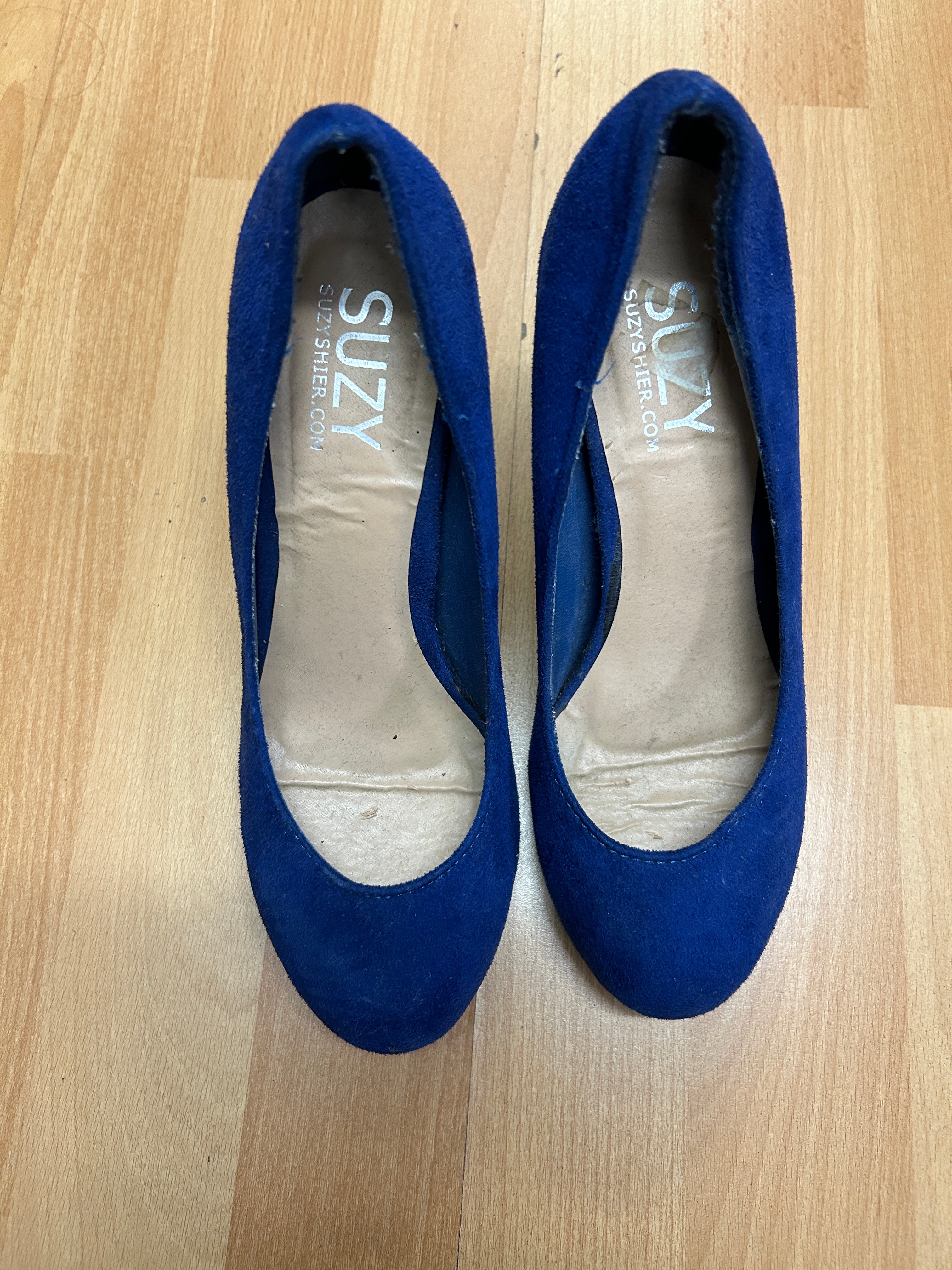 Talon hauts bleu royal — Suzy Shier