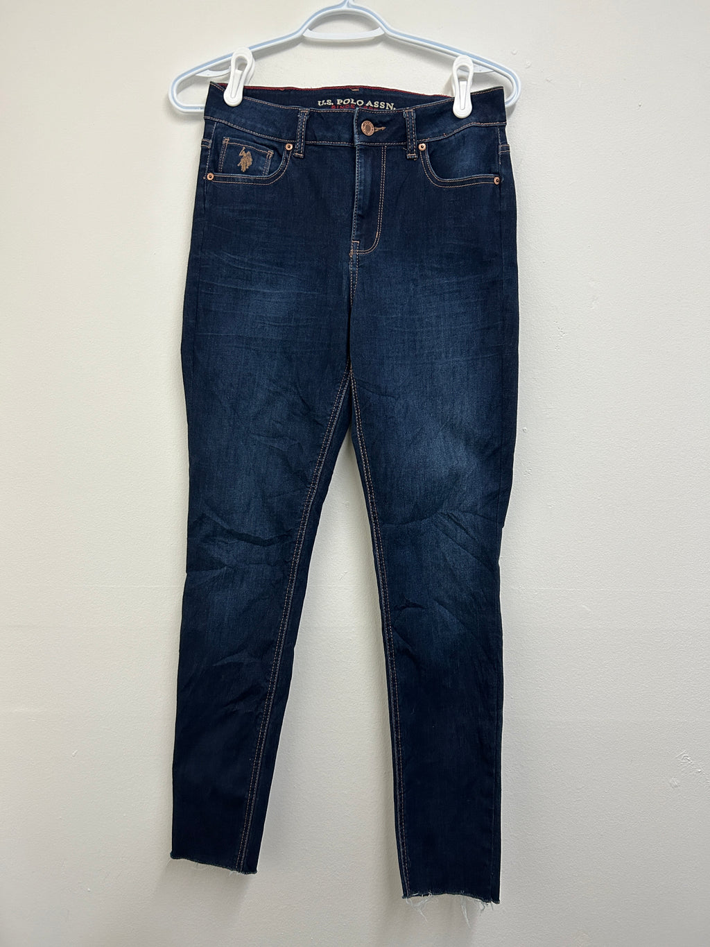 Jeans bleu foncé à taille haute — U.S. Polo Assn.