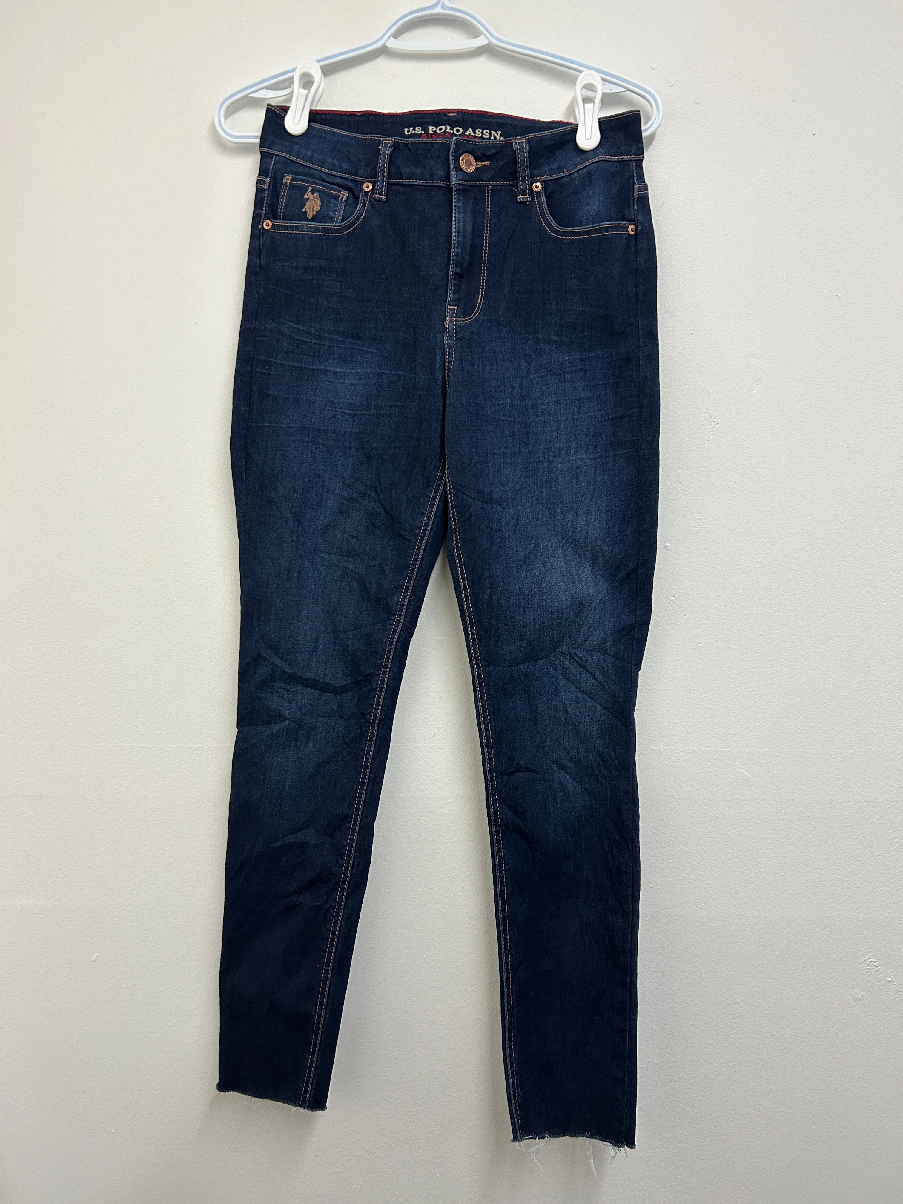 Jeans bleu foncé à taille haute — U.S. Polo Assn.