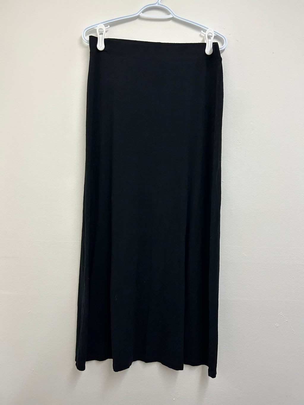 Jupe longue noire fluide — Dalia