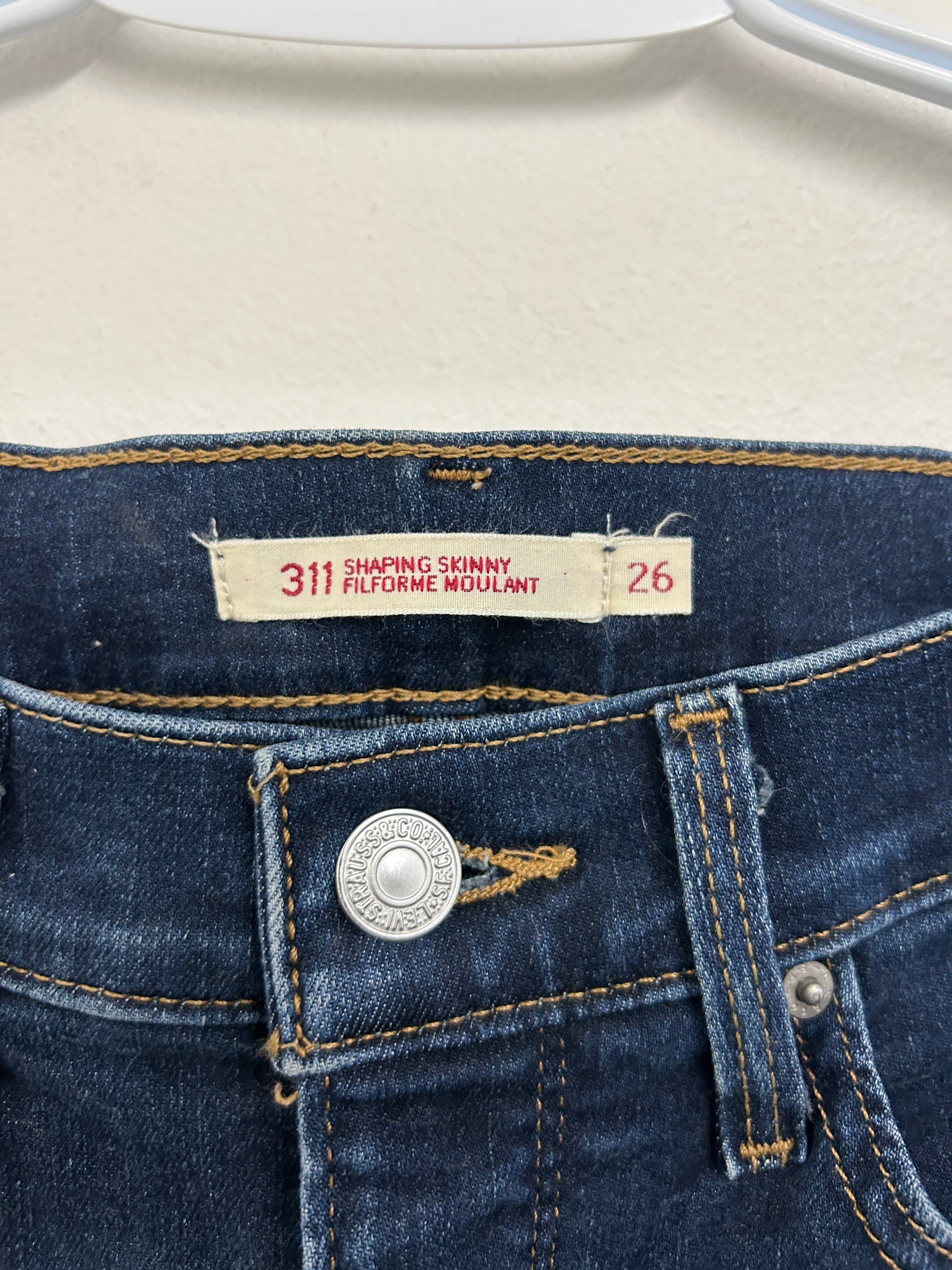 Jean bleu foncé "Shaping Skinny" — Levi’s