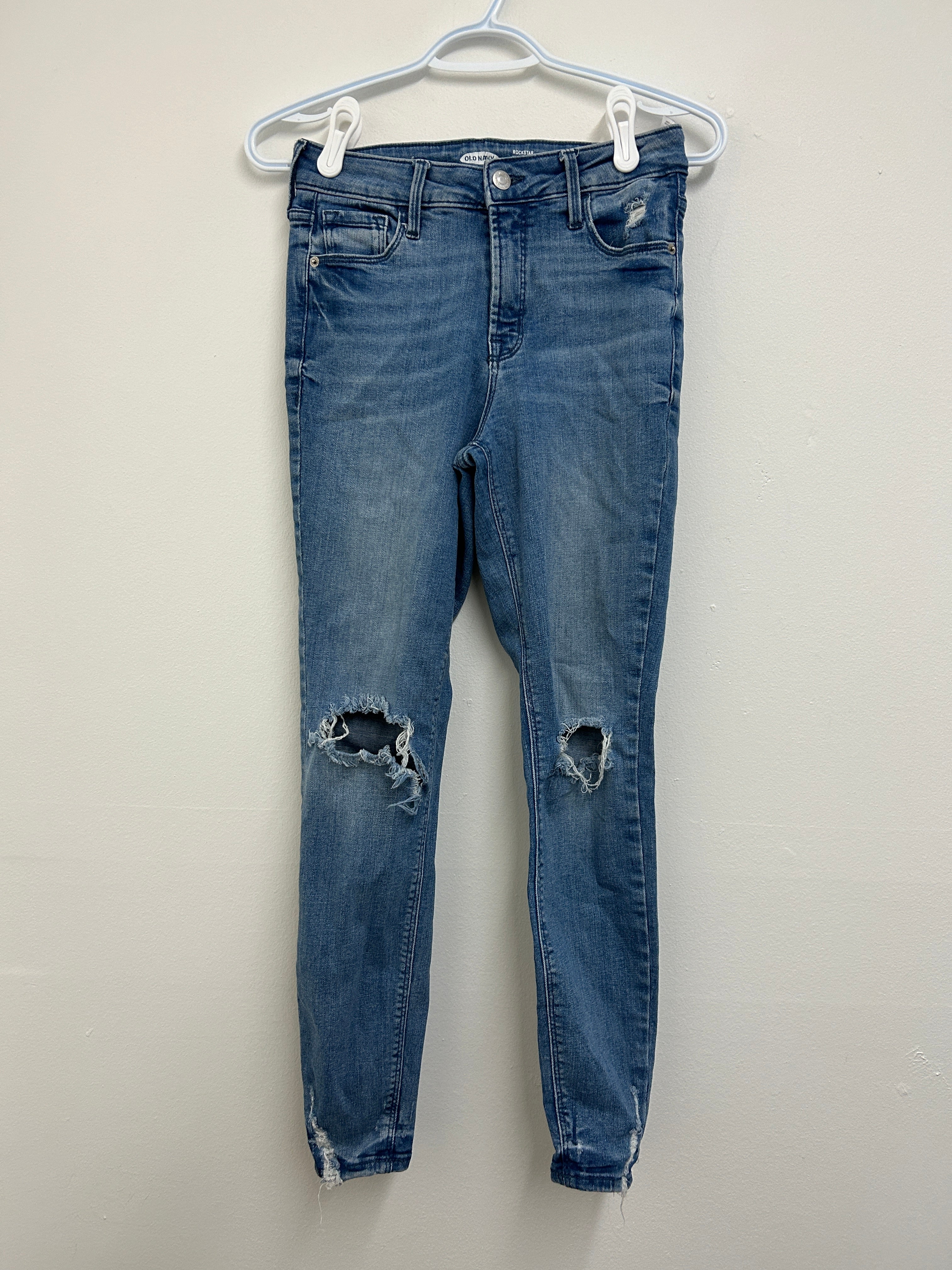 Jean déchiré taille haute — Old Navy