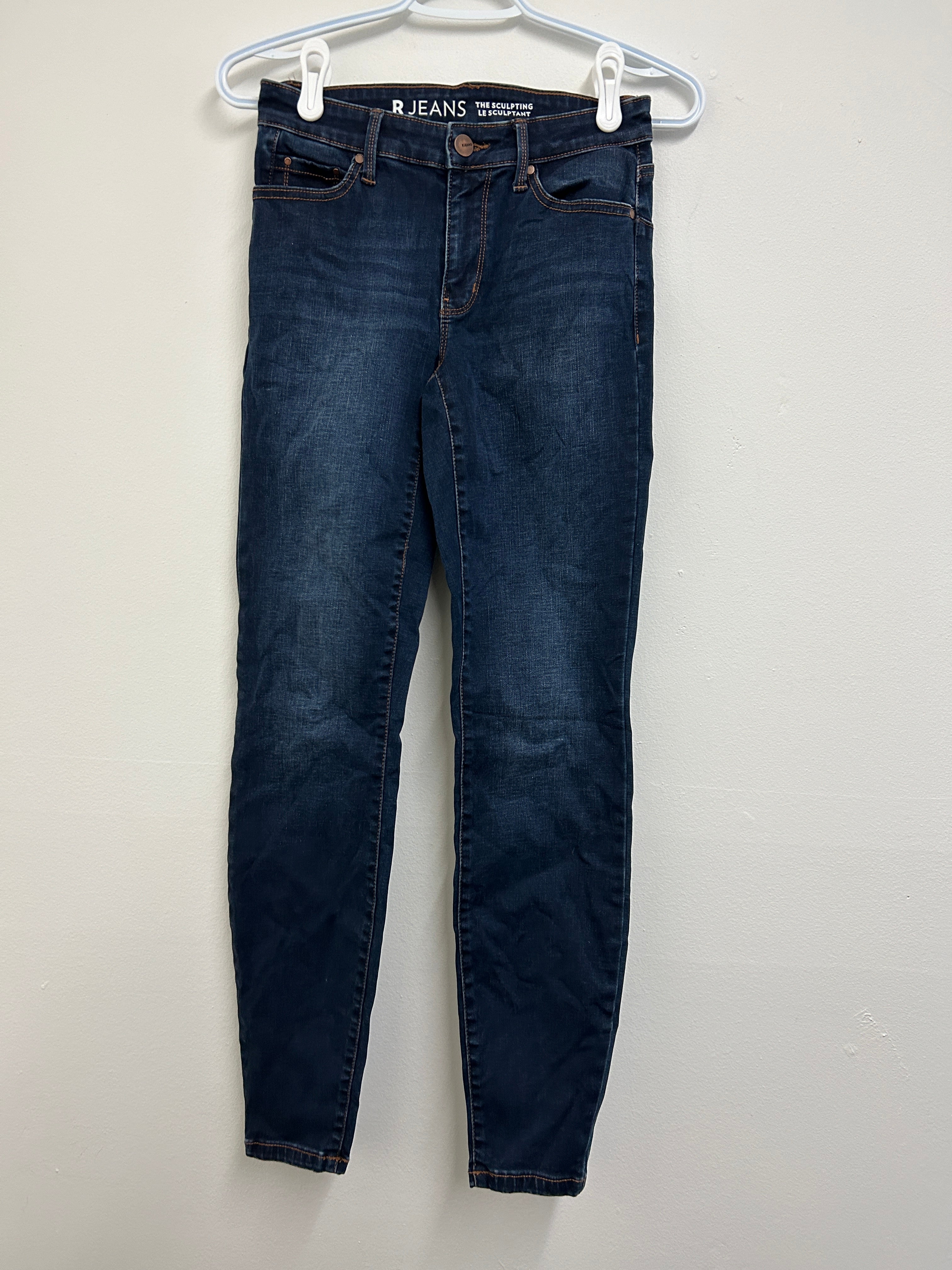 Jean skinny bleu foncé — R Jeans