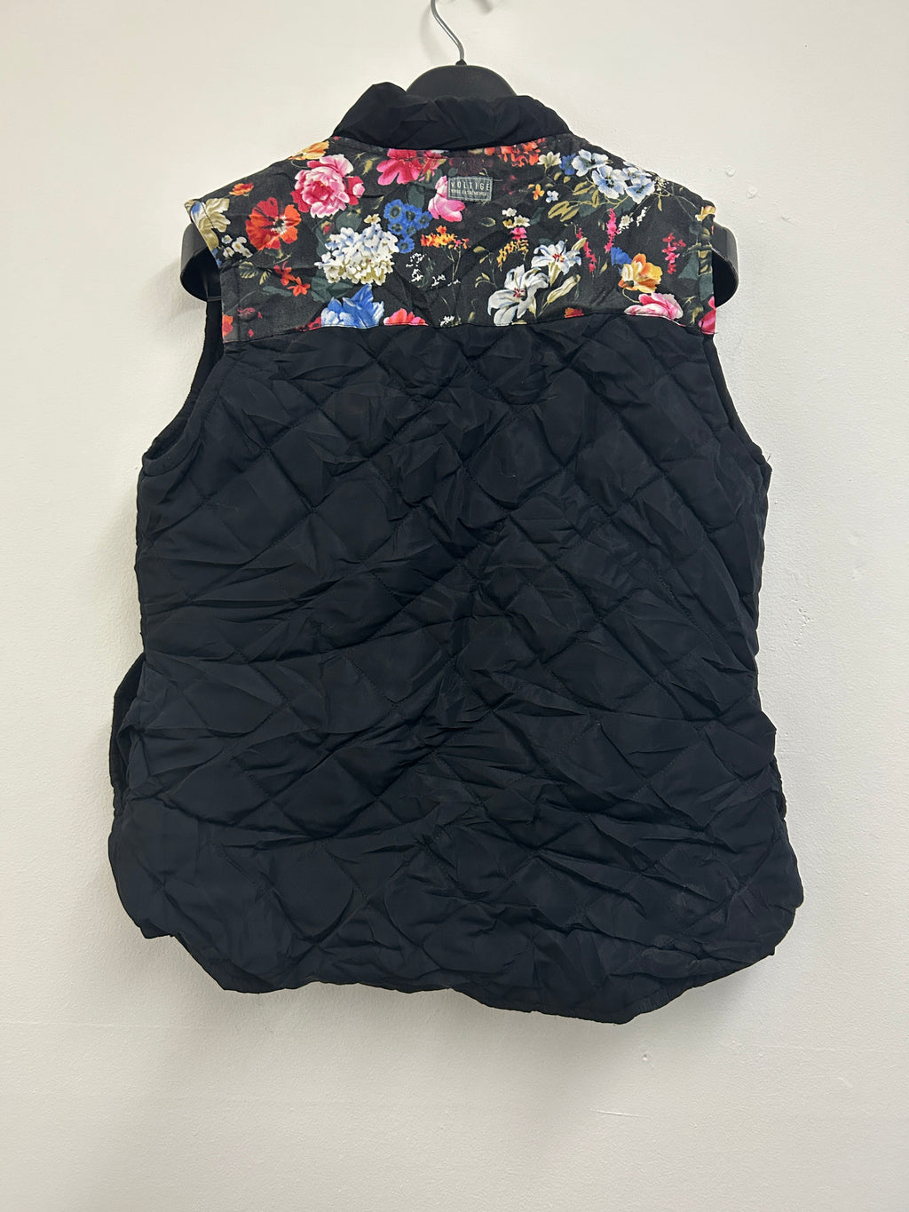 Veste sans manches matelassée à motif floral — VOLTIGE