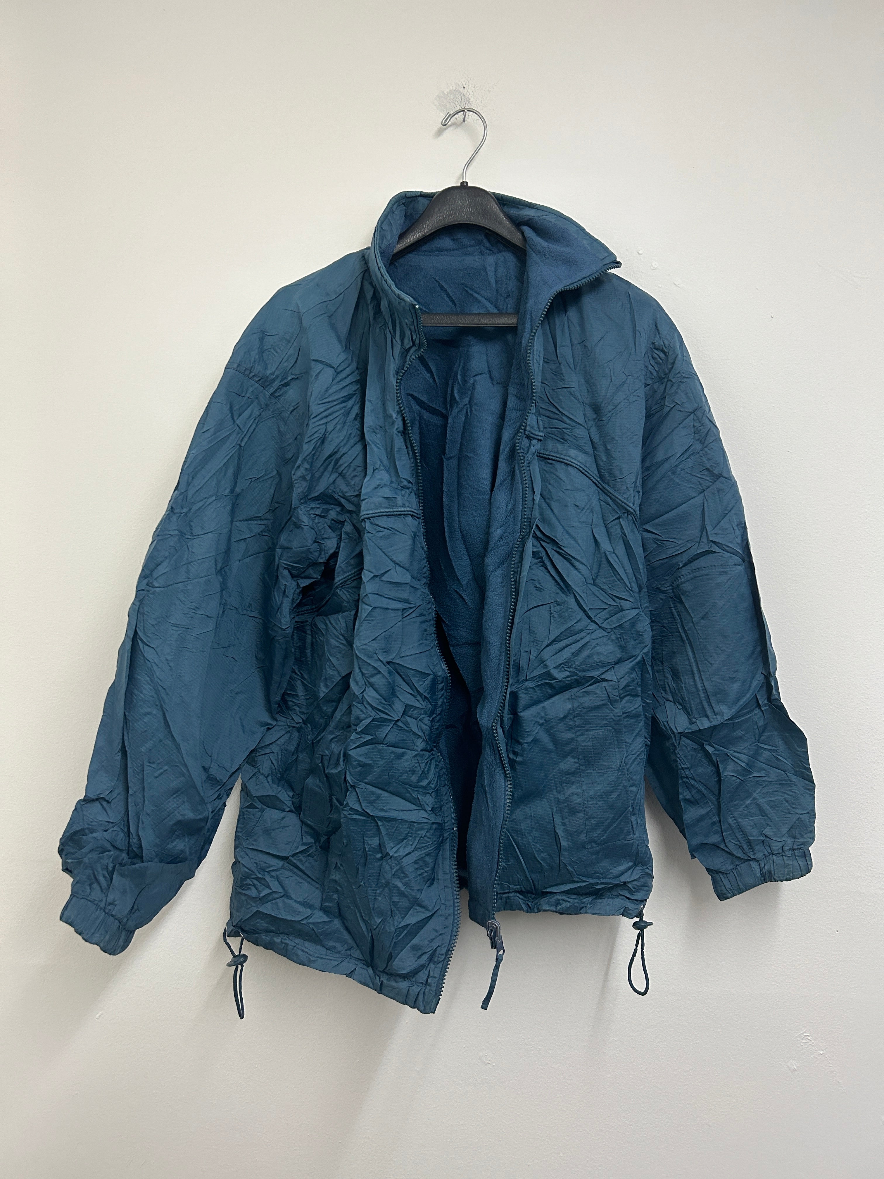 Manteau bleu léger doublé polaire