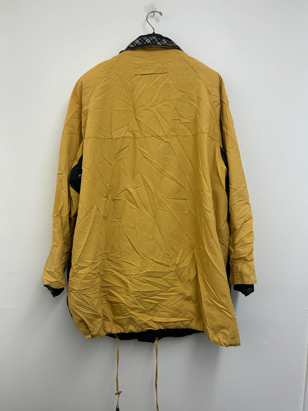 Manteau bicolore jaune et marine — MONA LISA