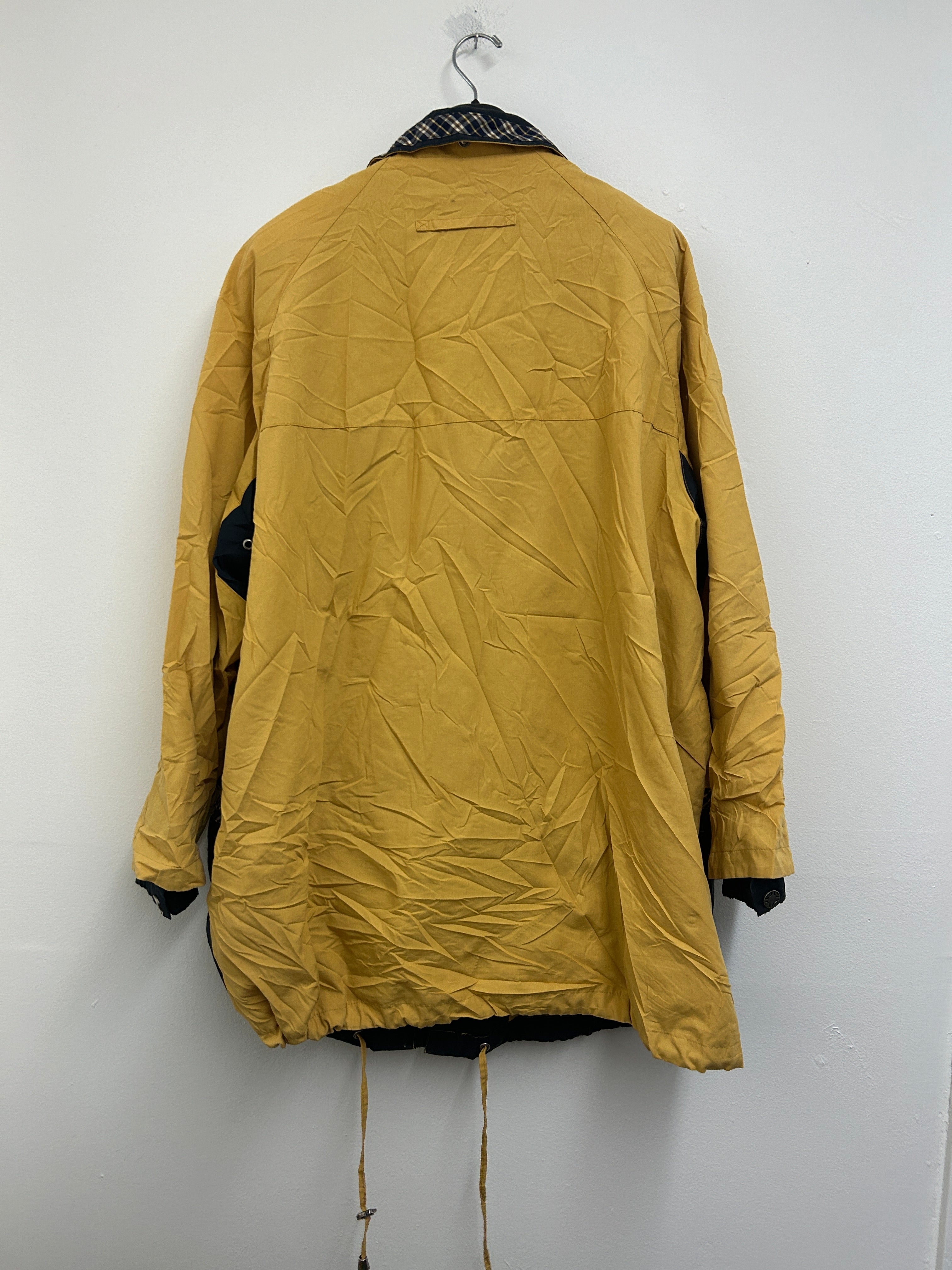 Manteau bicolore jaune et marine — MONA LISA