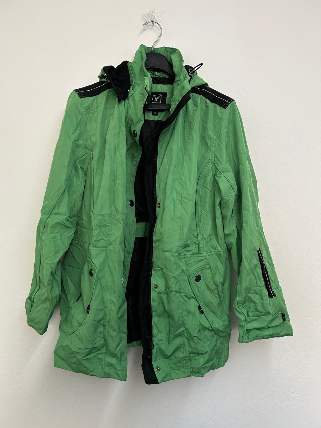 Manteau vert à capuche — POLAR Northside