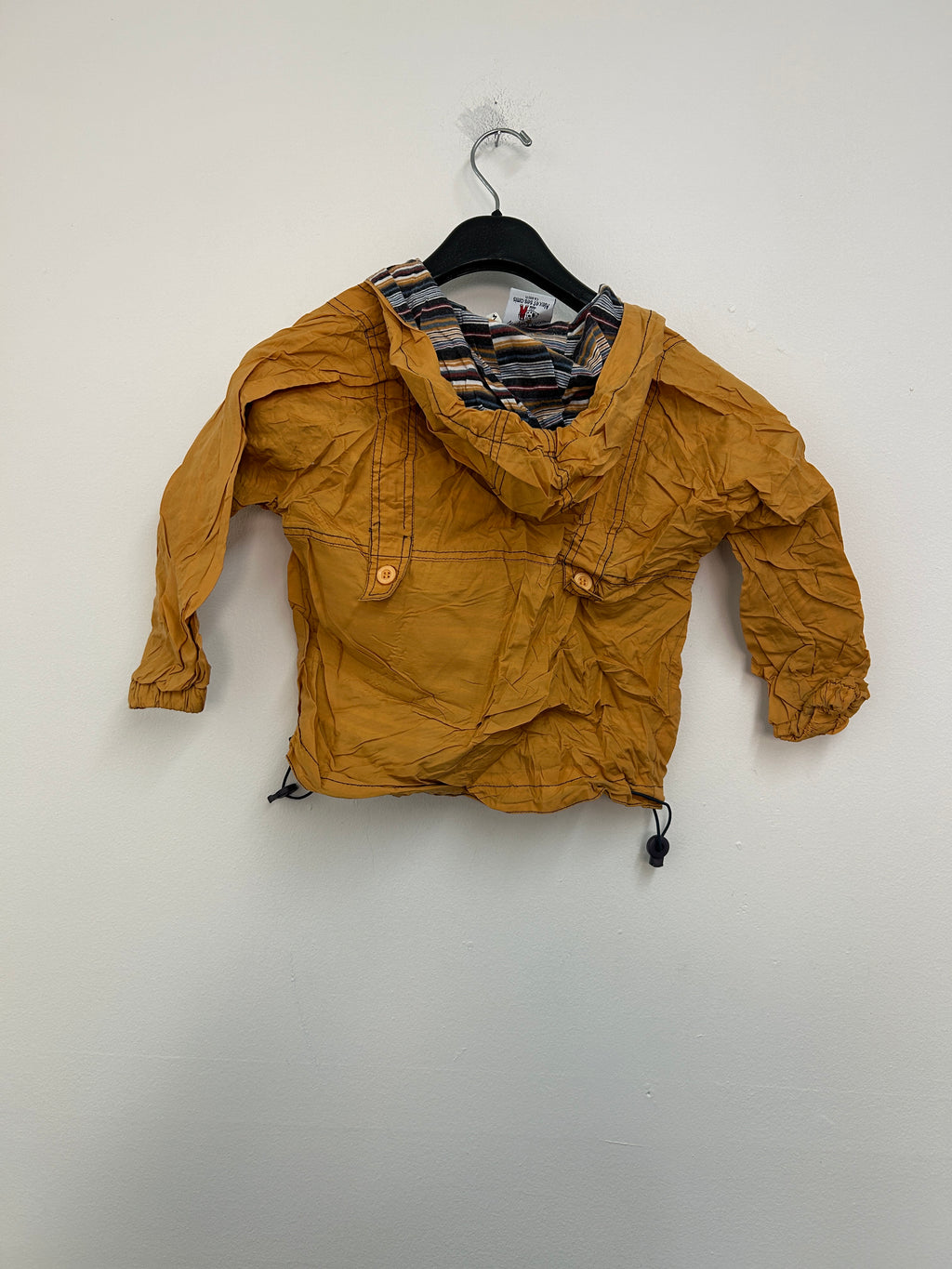 Manteau léger à capuche jaune — ALEX et ses amis