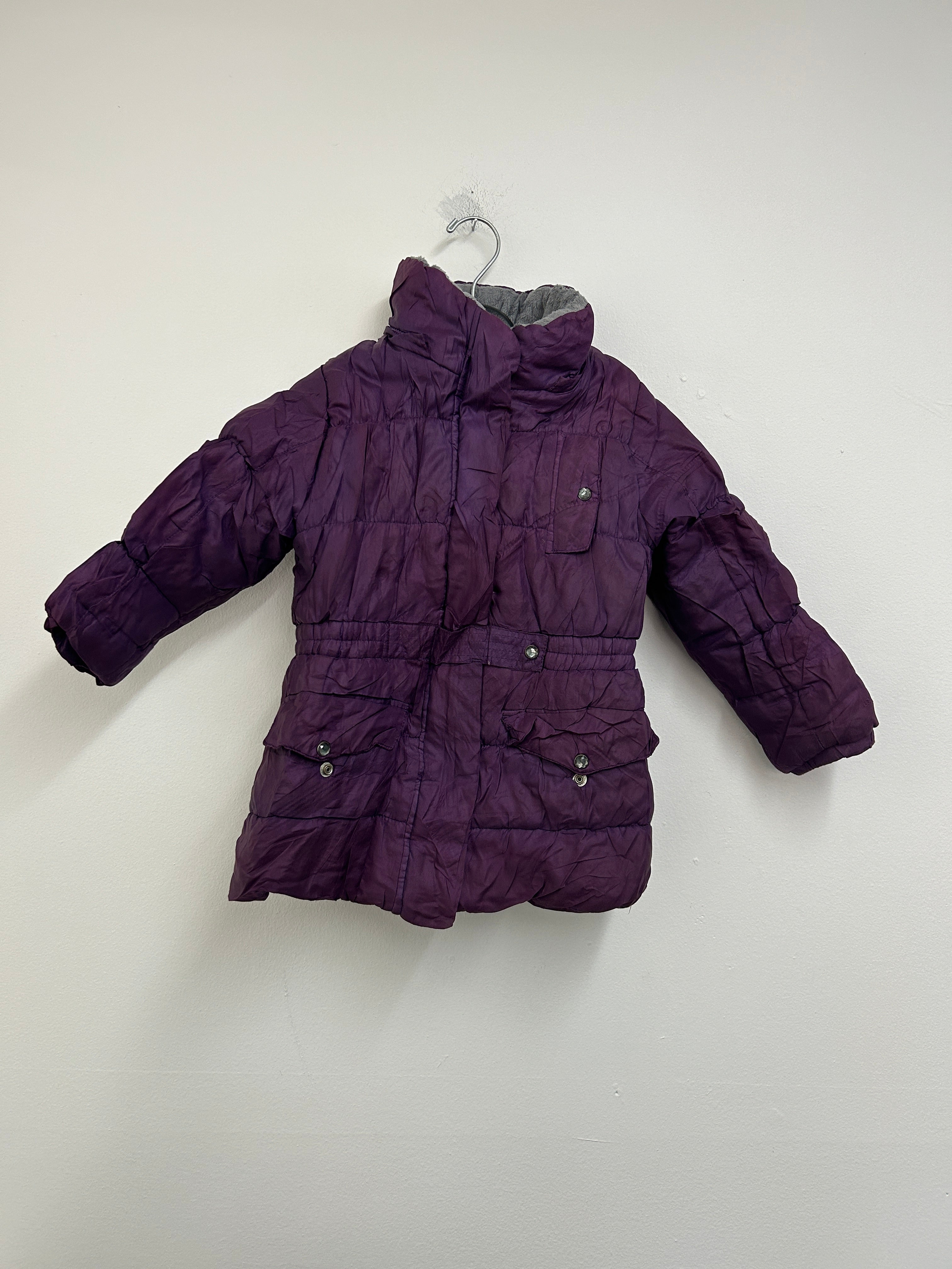 Manteau matelassé violet — London Fog