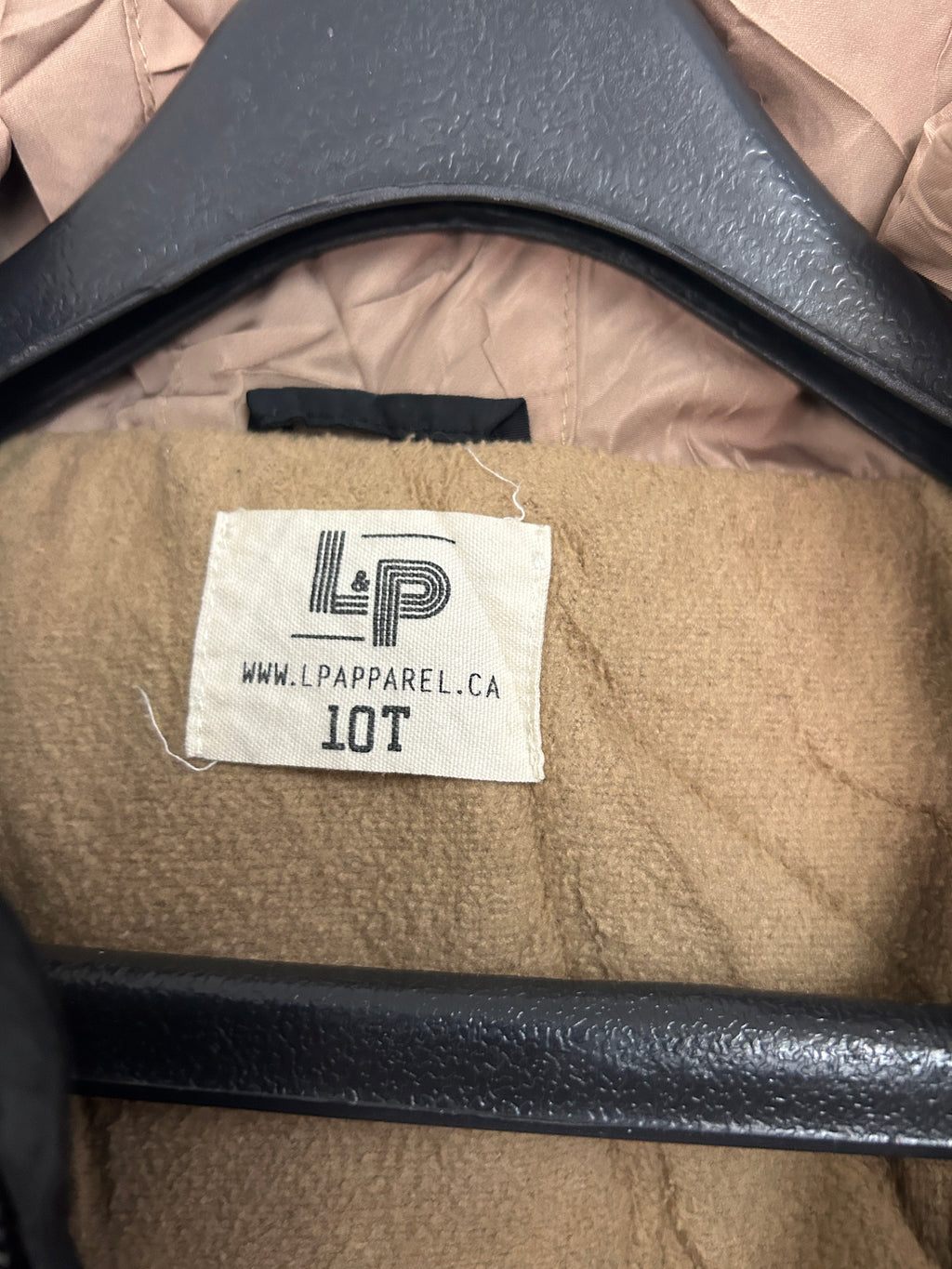 Manteau léger noir et beige — LPapparel