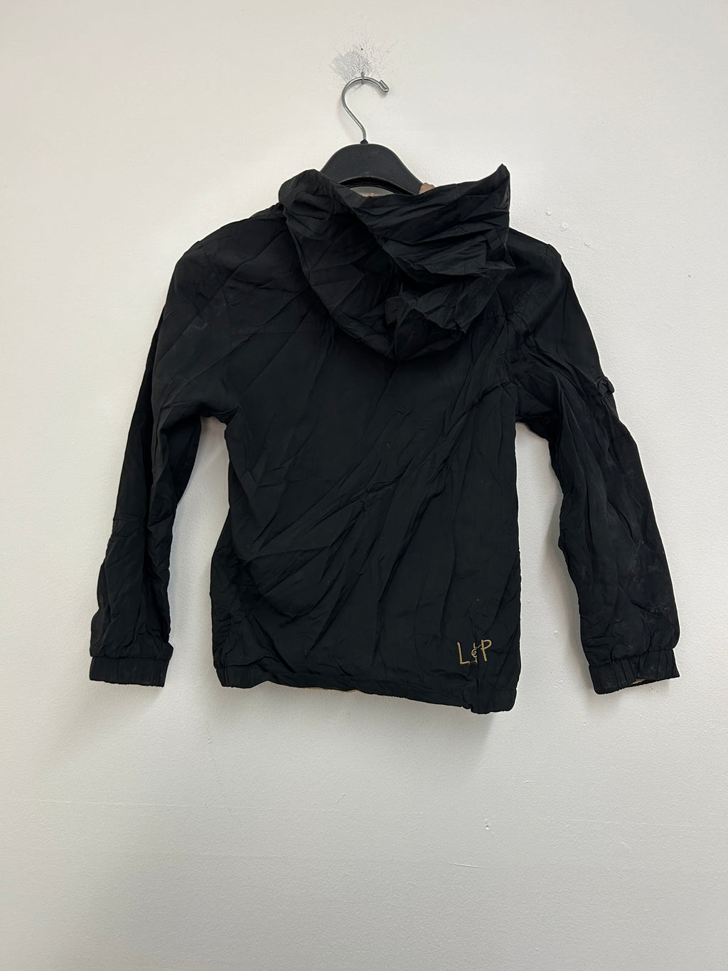 Manteau léger noir et beige — LPapparel
