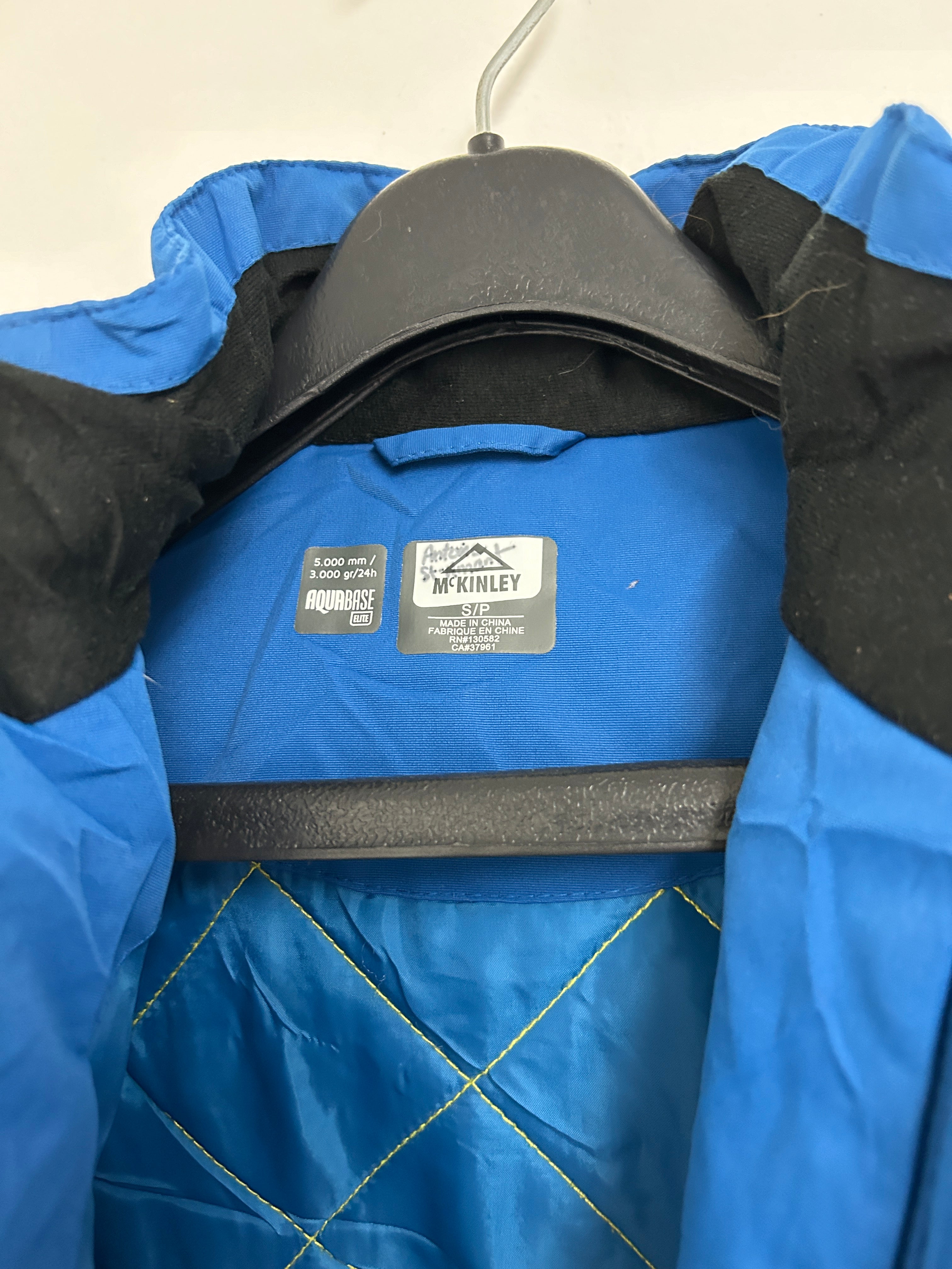 Manteau de ski bleu et vert — McKinley
