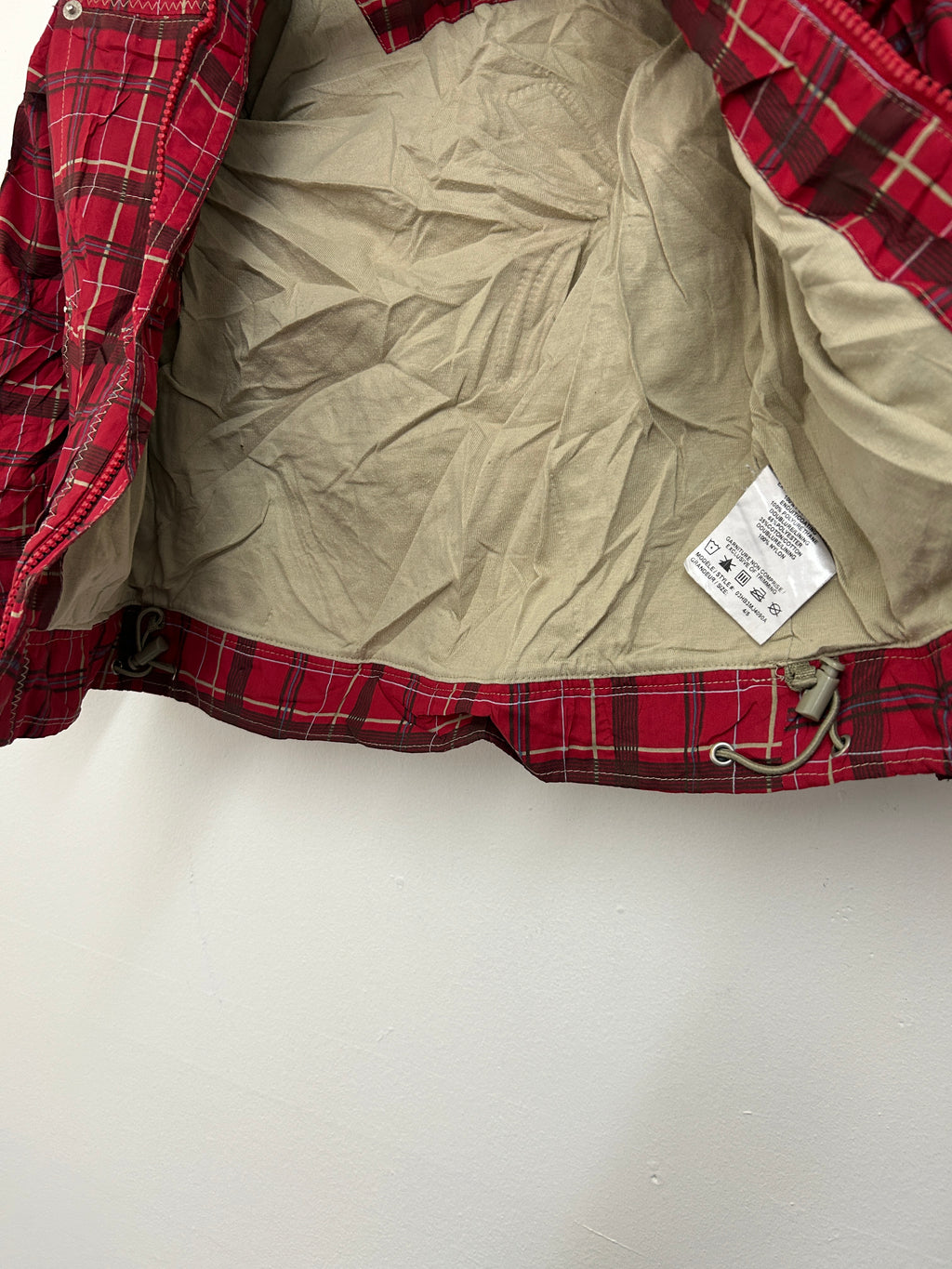 Manteau à carreaux rouge — F&F