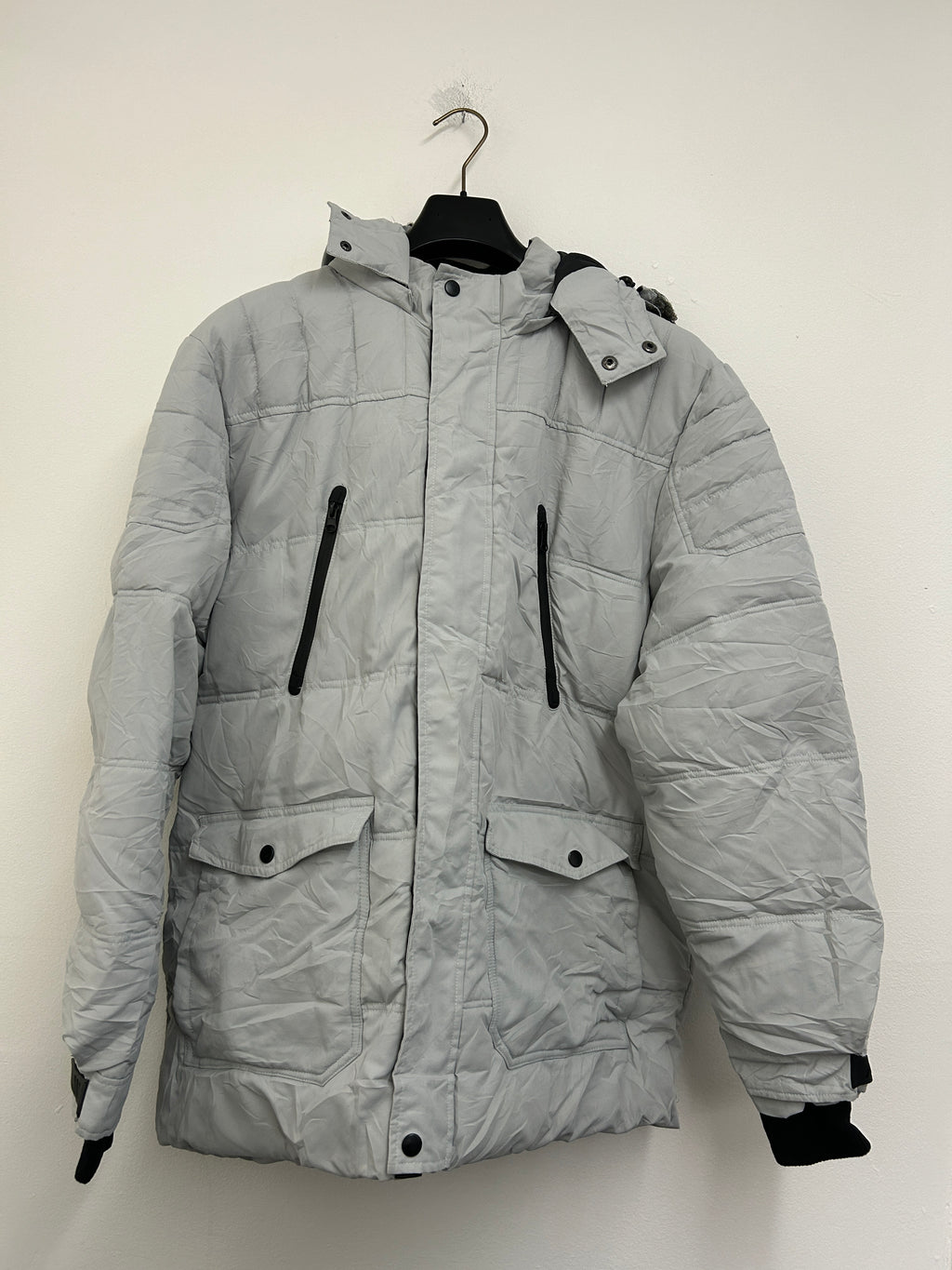 Manteau d’hiver gris clair — GLACIER EXPEDITION