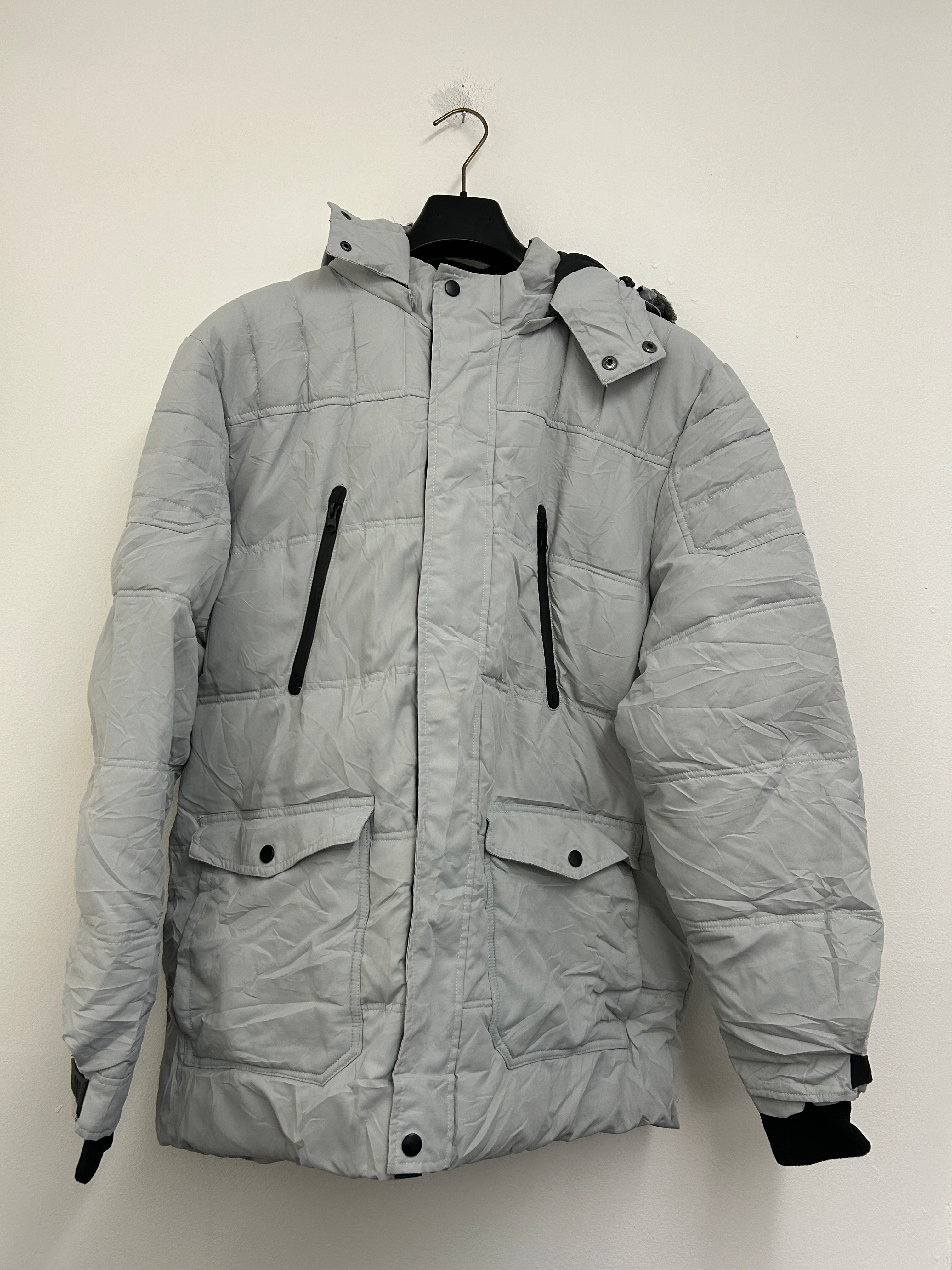 Manteau d’hiver gris clair — GLACIER EXPEDITION