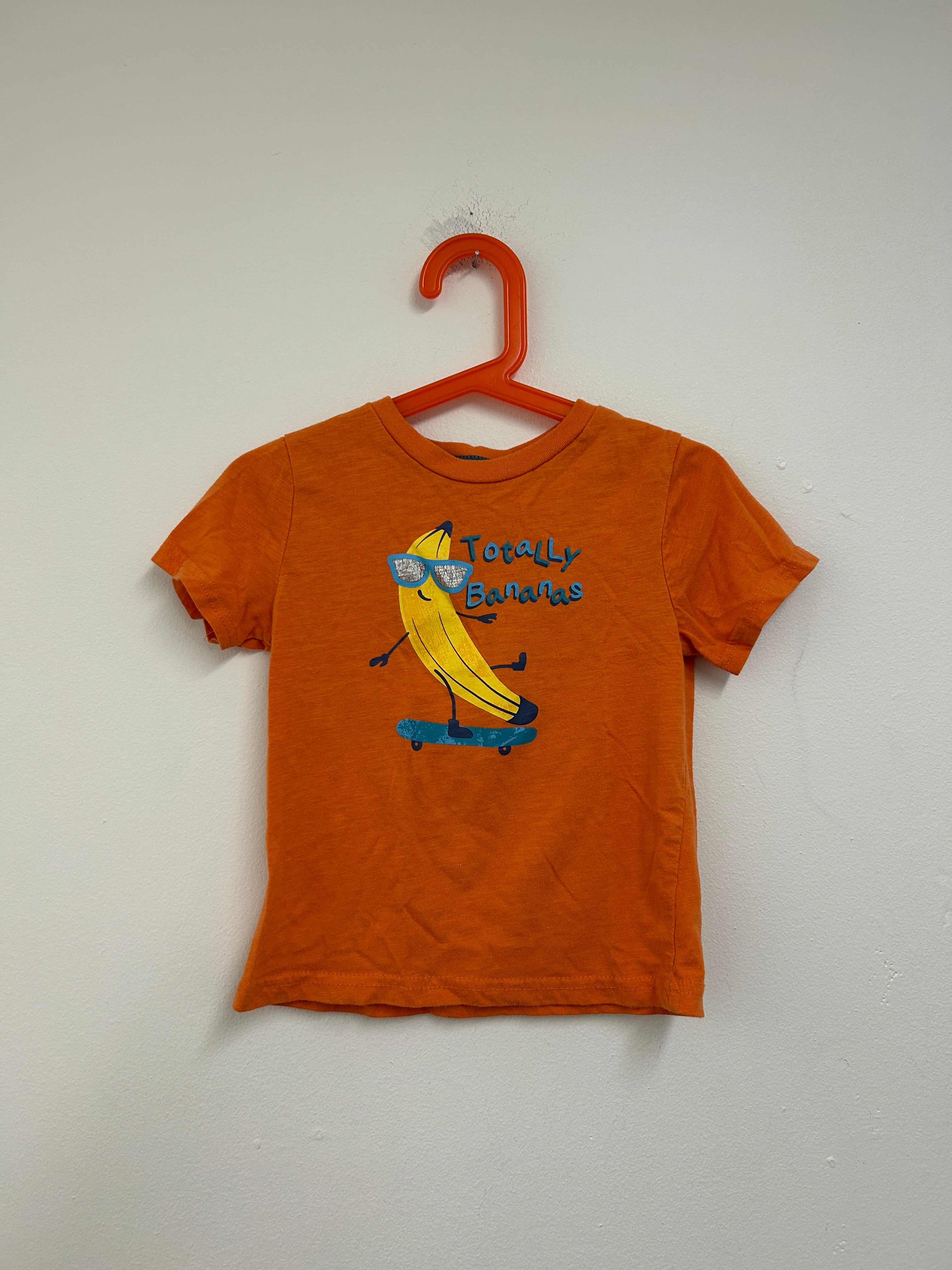 T-shirt orange à motif banane — George
