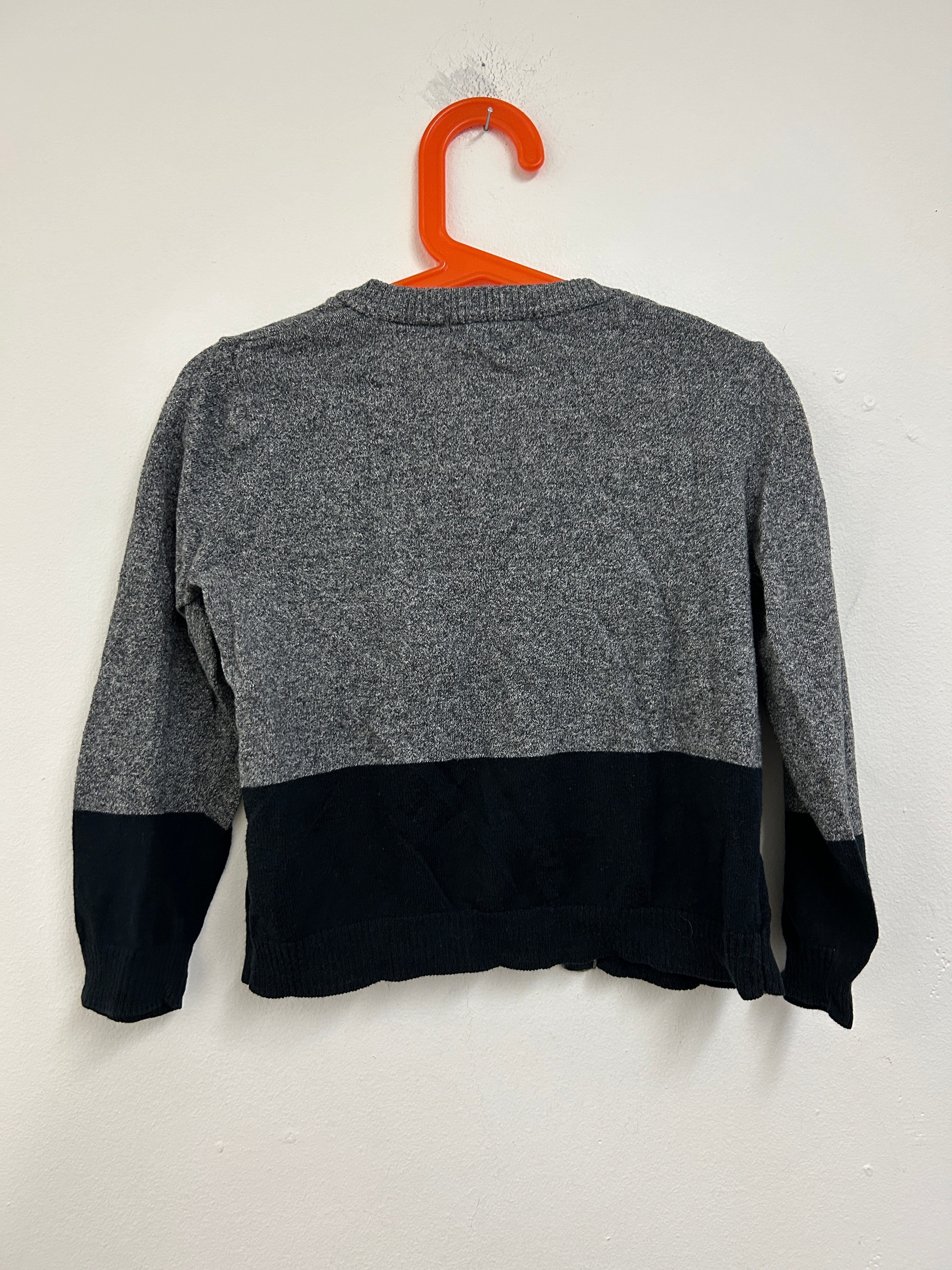 Cardigan gris et noir à boutons — H&M