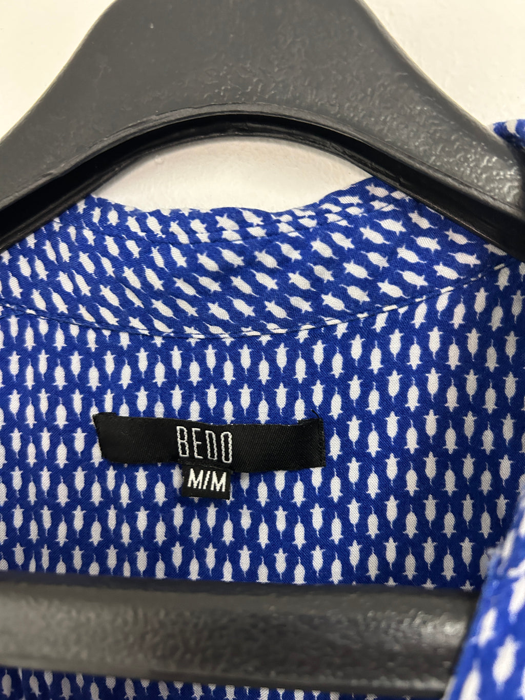 Robe sans manches à motifs bleus — Bedo