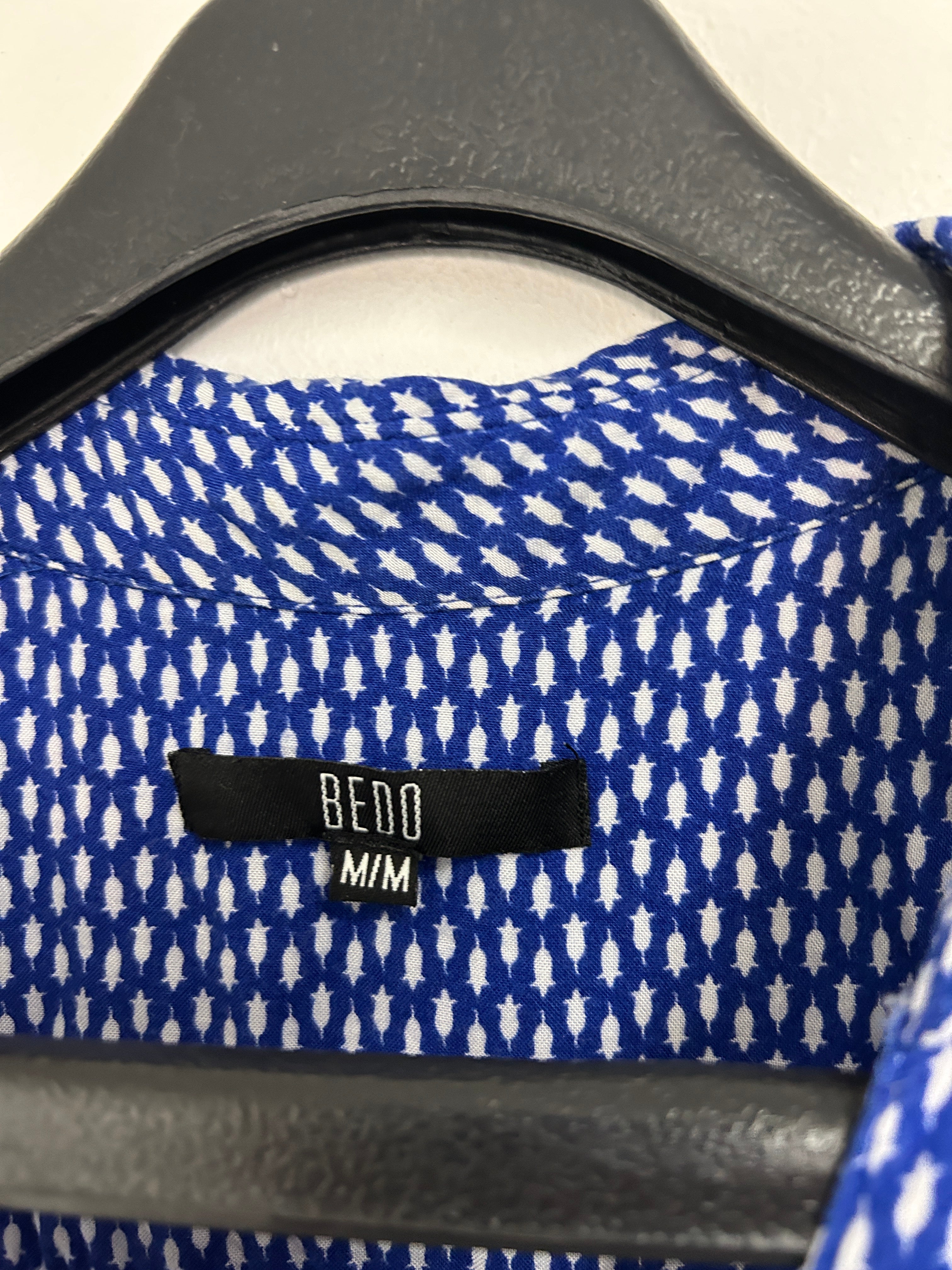 Robe sans manches à motifs bleus — Bedo