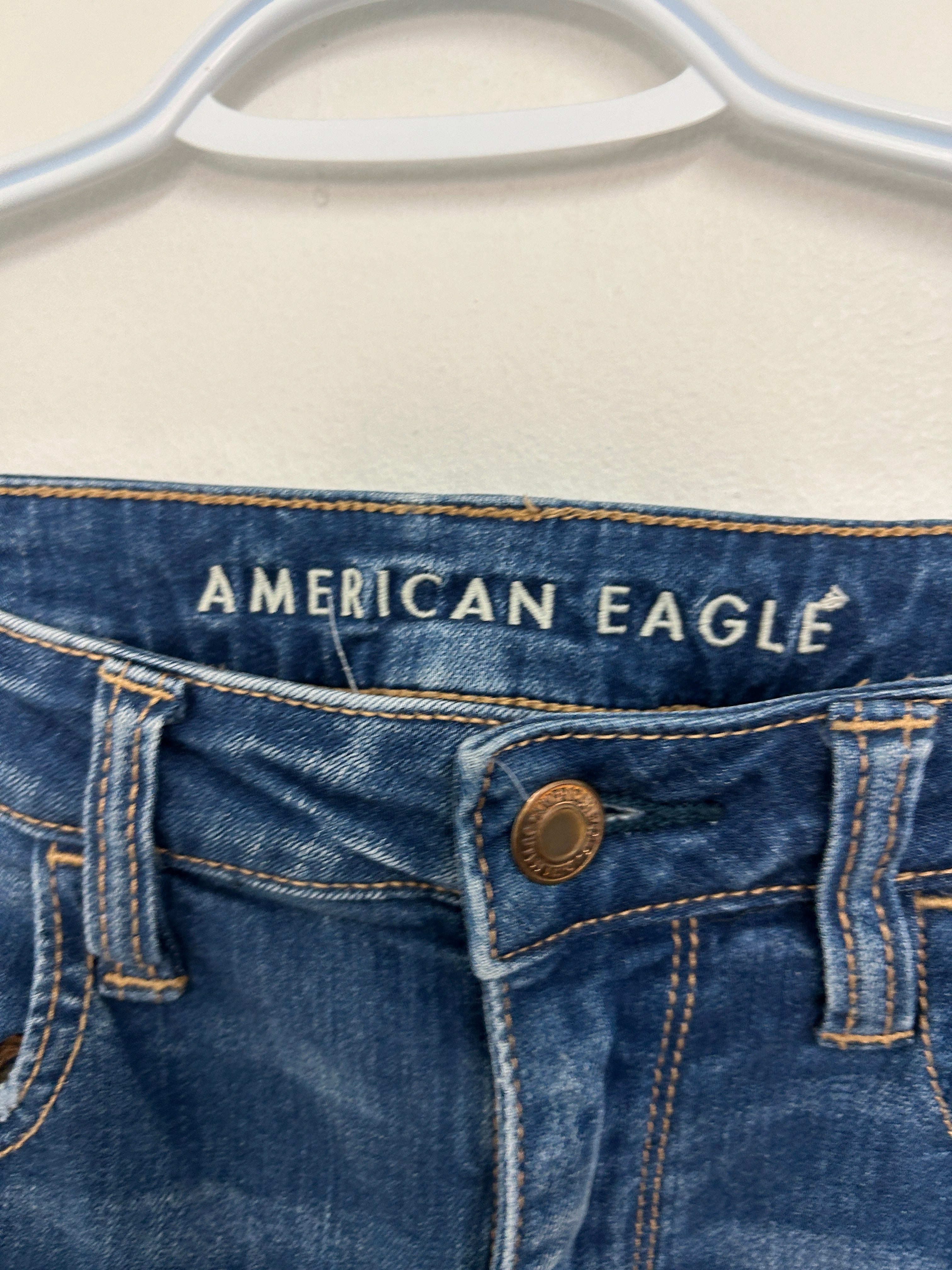 Jean bleu super stretch — American Eagle